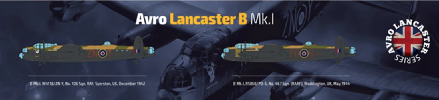 PKHK01F005 Avro Lancaster B Mk I Model Kit - Image 3
