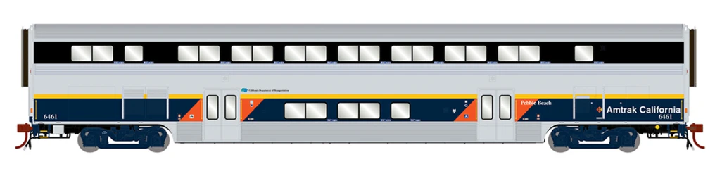 ATHG24416 HO Amtrak California II Coach w/Lights, “Pebble Beach” CDTX #6461