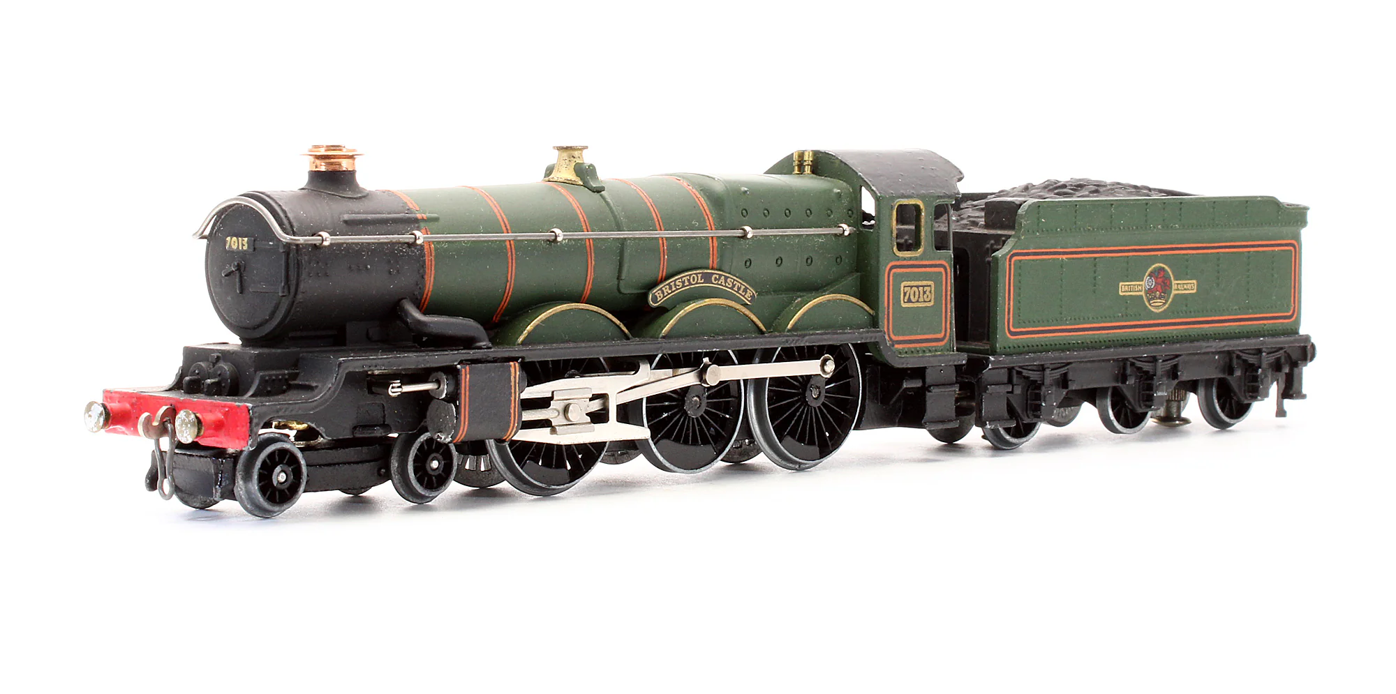 Pre-Owned EDLT20 BR Green 4-6-0 'Bristol Castle' 7013 Steam Locomotive - 3 Rail - Image 2