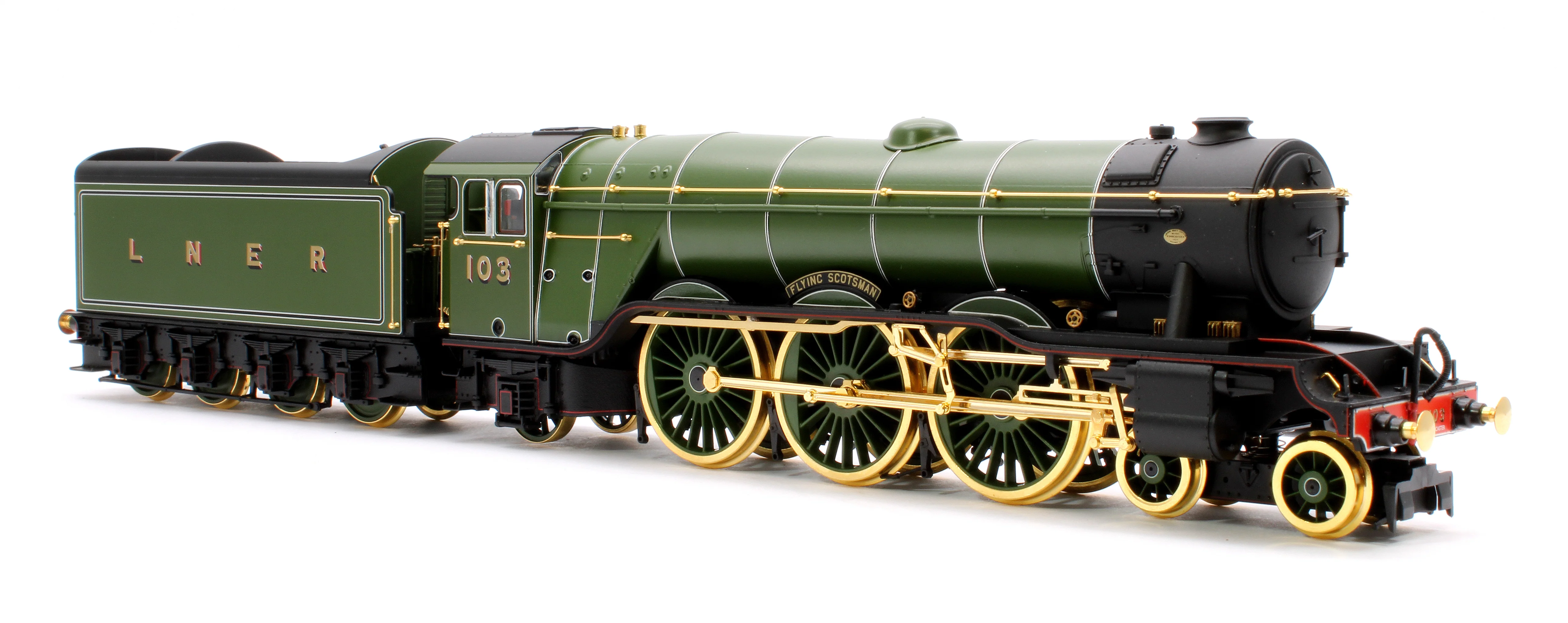 R30210A Hornby Dublo LNER A3 Class 4-6-2 103 'Flying Scotsman' Gold Plated Limited Edition Steam Locomotive - Image 5