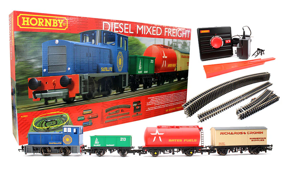 R1292M Diesel Mixed Freight Train Set