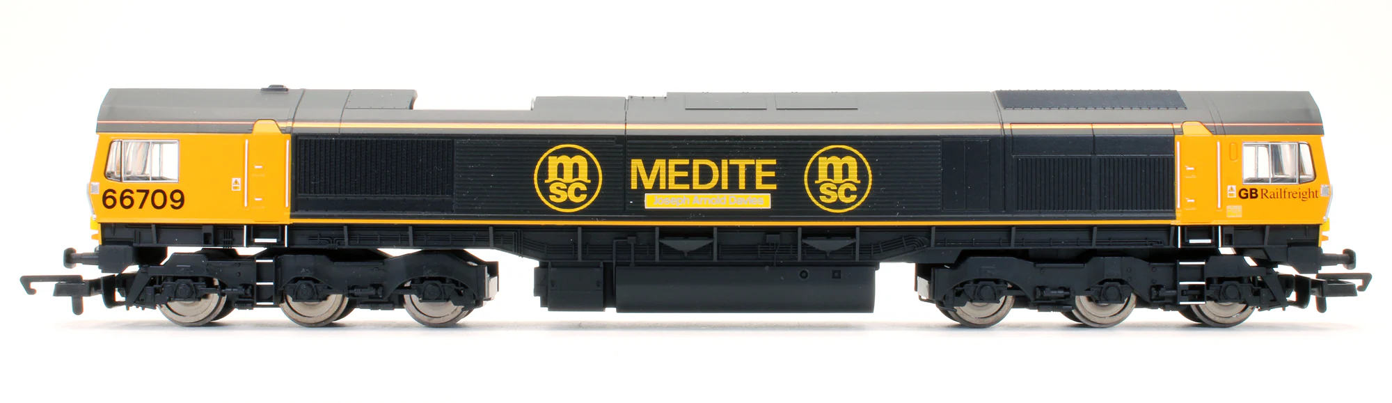 Pre-Owned R2650 'Medite' Class 66709 'Joseph Arnold Davies' Co-Co- Diesel Locomotive - Image 3
