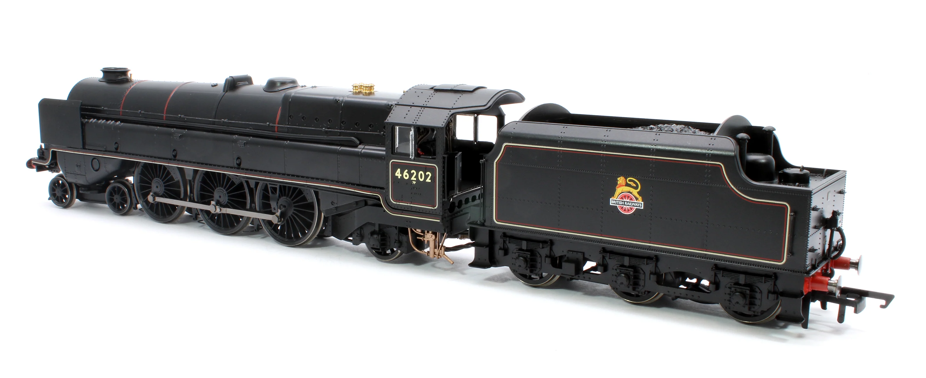 R30135 Princess Royal Class 'The Turbomotive' 4-6-2 BR Black Early Emblem 46202 Steam Locomotive - Image 2