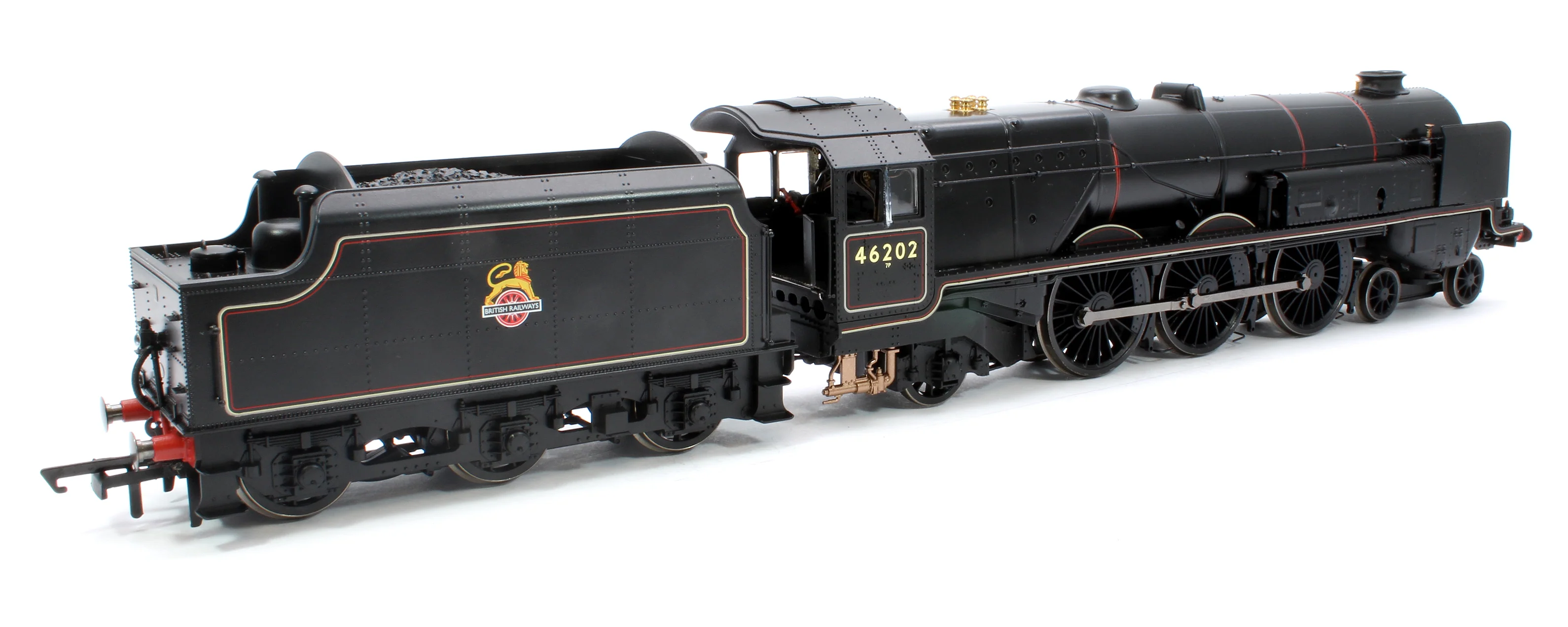 R30135 Princess Royal Class 'The Turbomotive' 4-6-2 BR Black Early Emblem 46202 Steam Locomotive - Image 3