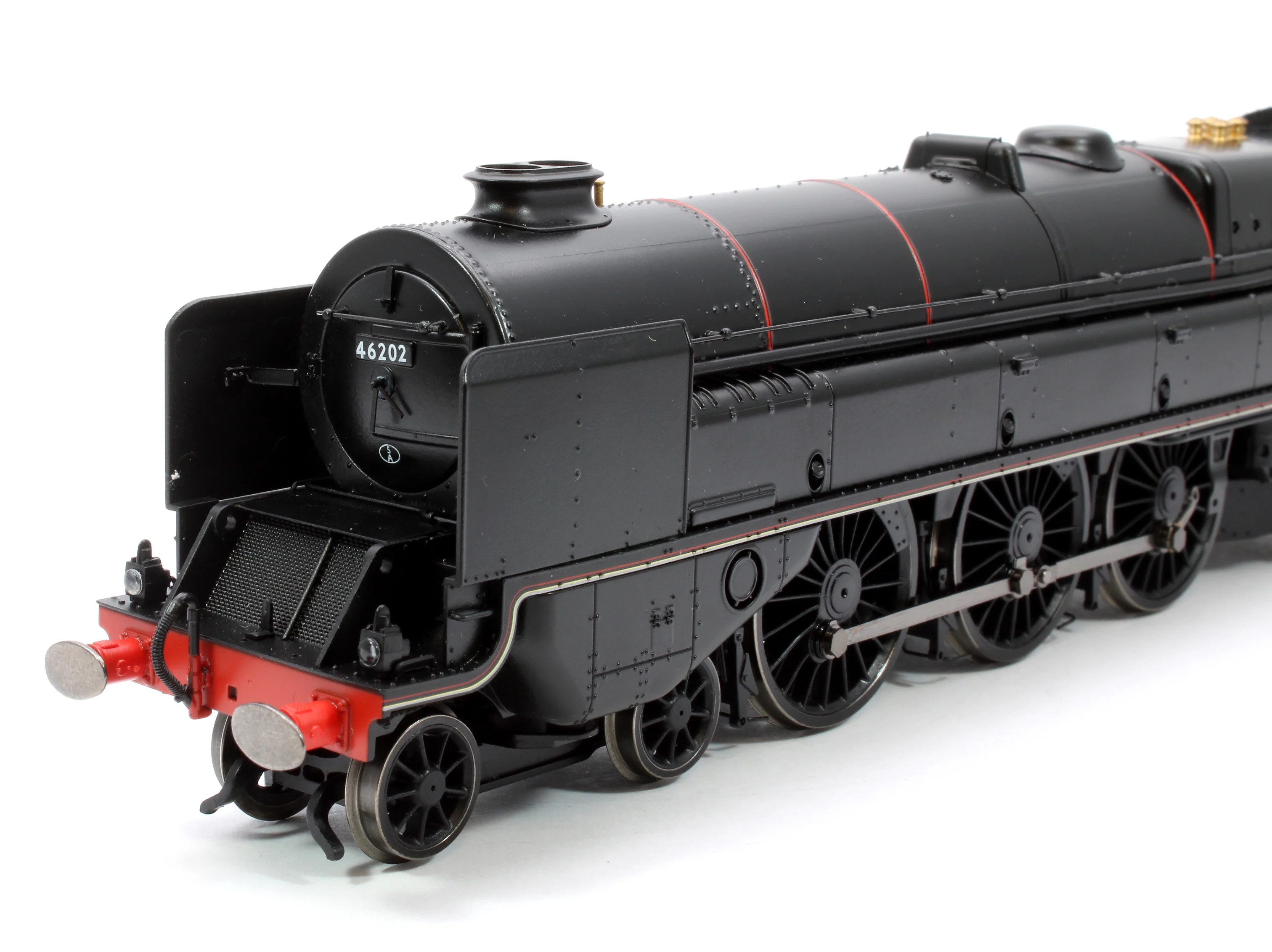 R30135 Princess Royal Class 'The Turbomotive' 4-6-2 BR Black Early Emblem 46202 Steam Locomotive - Image 6