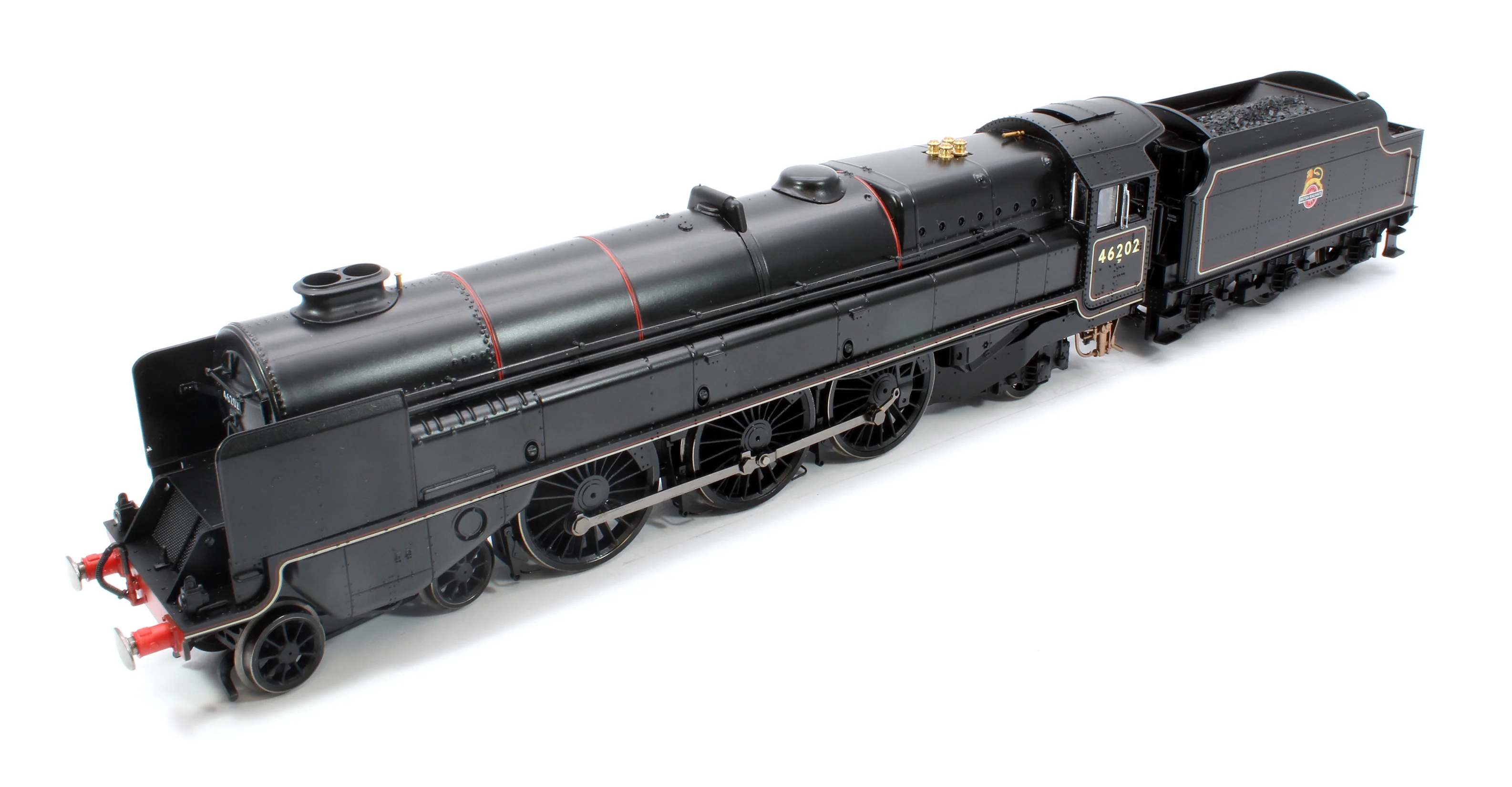 R30135TXS Princess Royal Class 'The Turbomotive' 4-6-2 BR Black Early Emblem 46202 Steam Locomotive - DCC Sound Fitted - Image 9