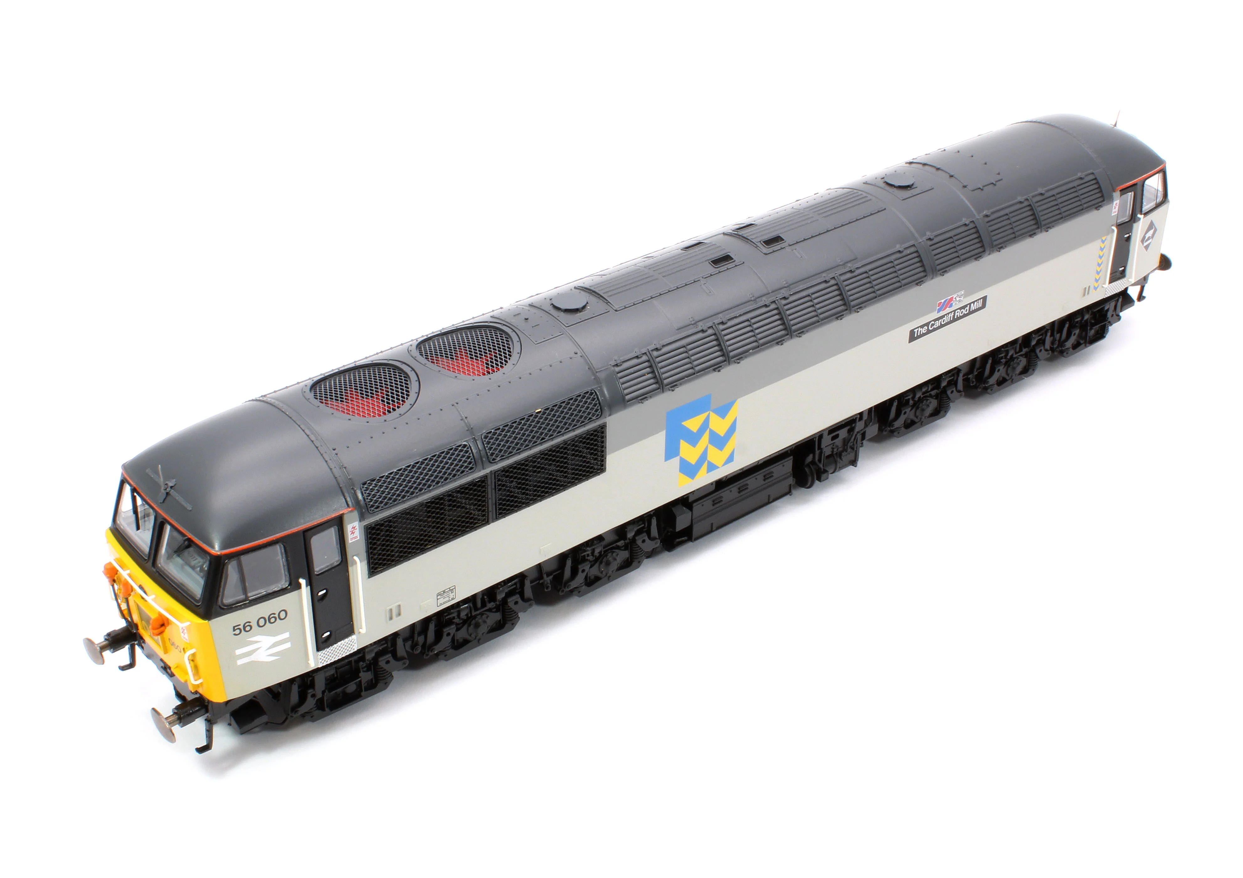 R30155TXS Class 56 Co-Co 56060 'The Cardiff Rod Mill' BR Railfreight Metals Diesel Locomotive - DCC Sound Fitted - Image 12