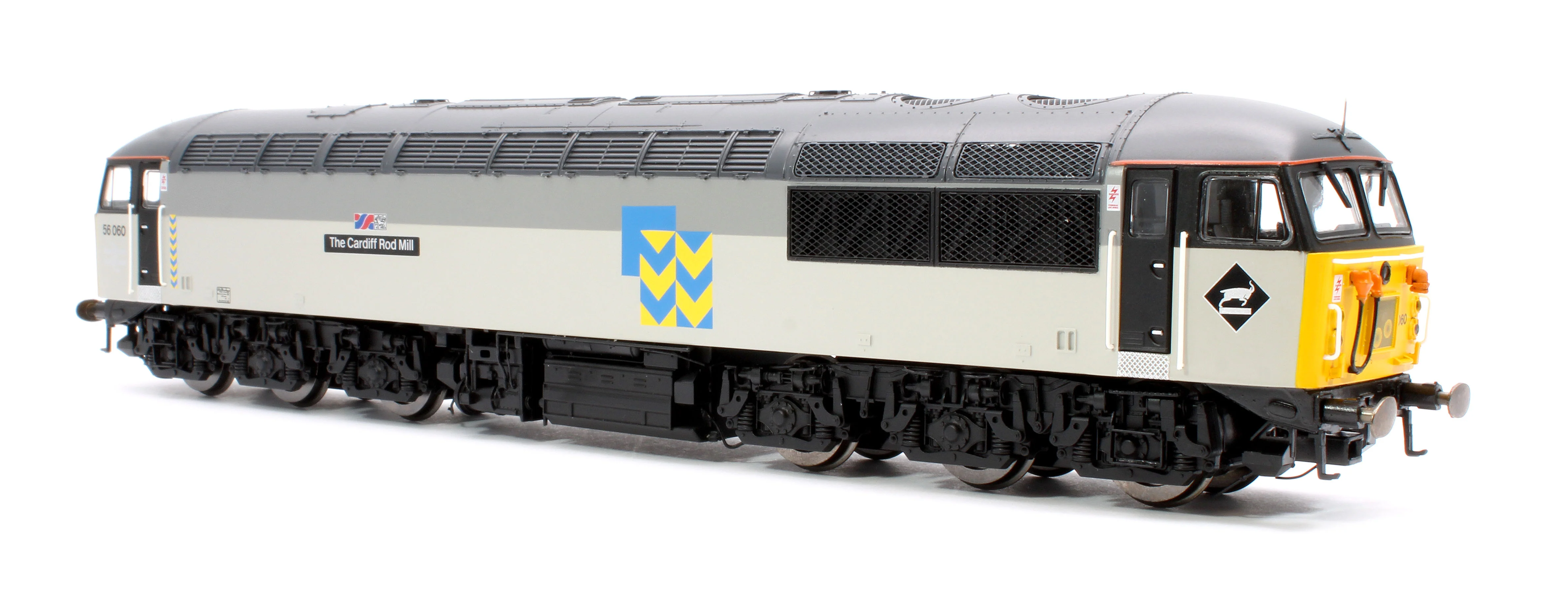 R30155TXS Class 56 Co-Co 56060 'The Cardiff Rod Mill' BR Railfreight Metals Diesel Locomotive - DCC Sound Fitted - Image 2