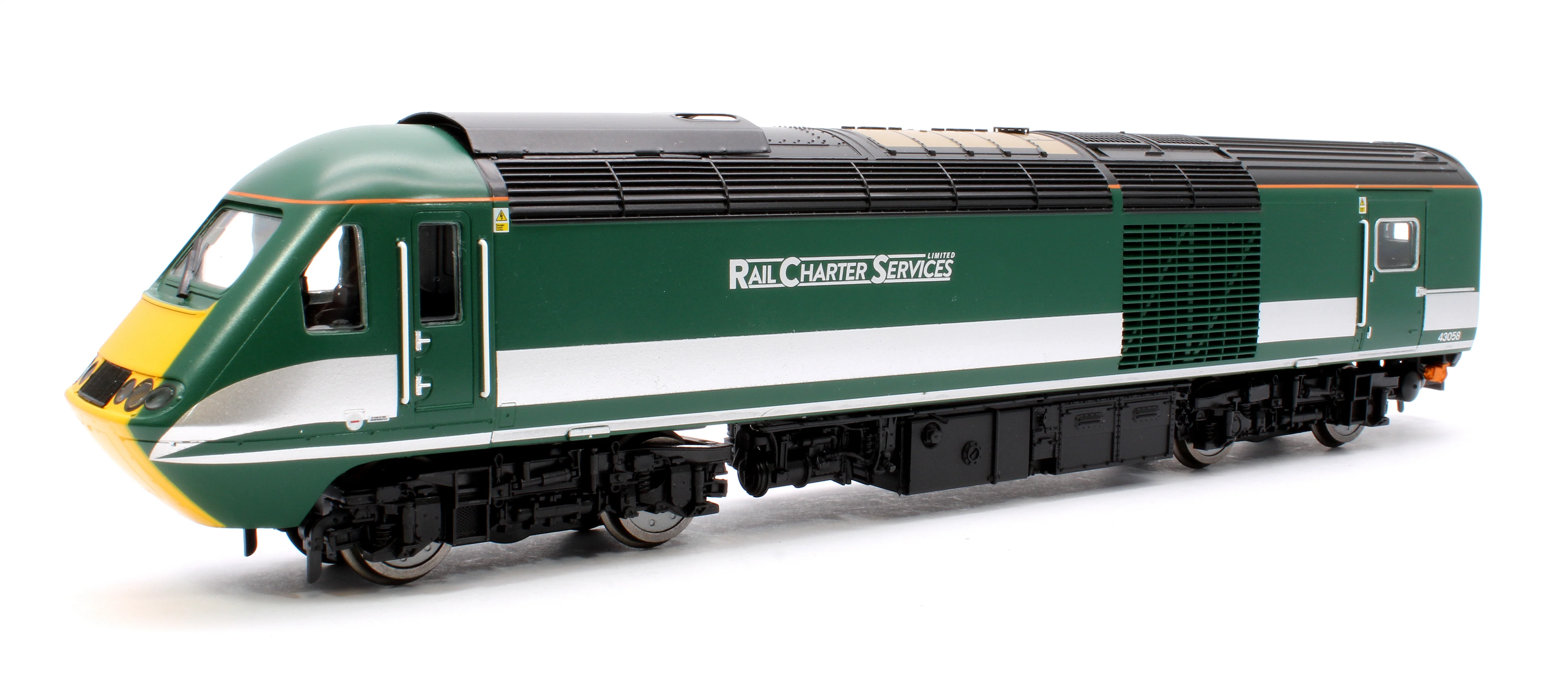 R30204 Class 43 HST Power Cars '43058 & 43059' Rail Charter Services Green Train Pack - Image 2