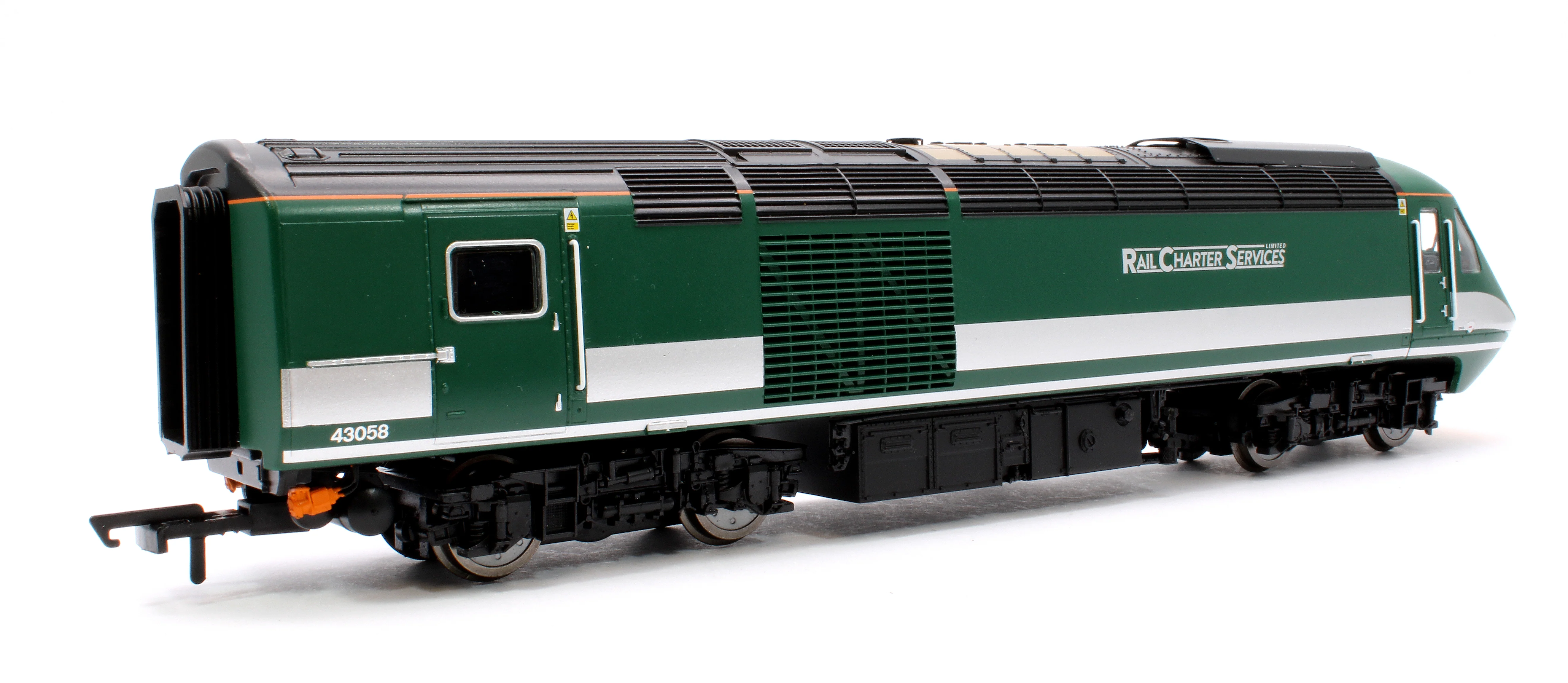 R30204 Class 43 HST Power Cars '43058 & 43059' Rail Charter Services Green Train Pack - Image 4