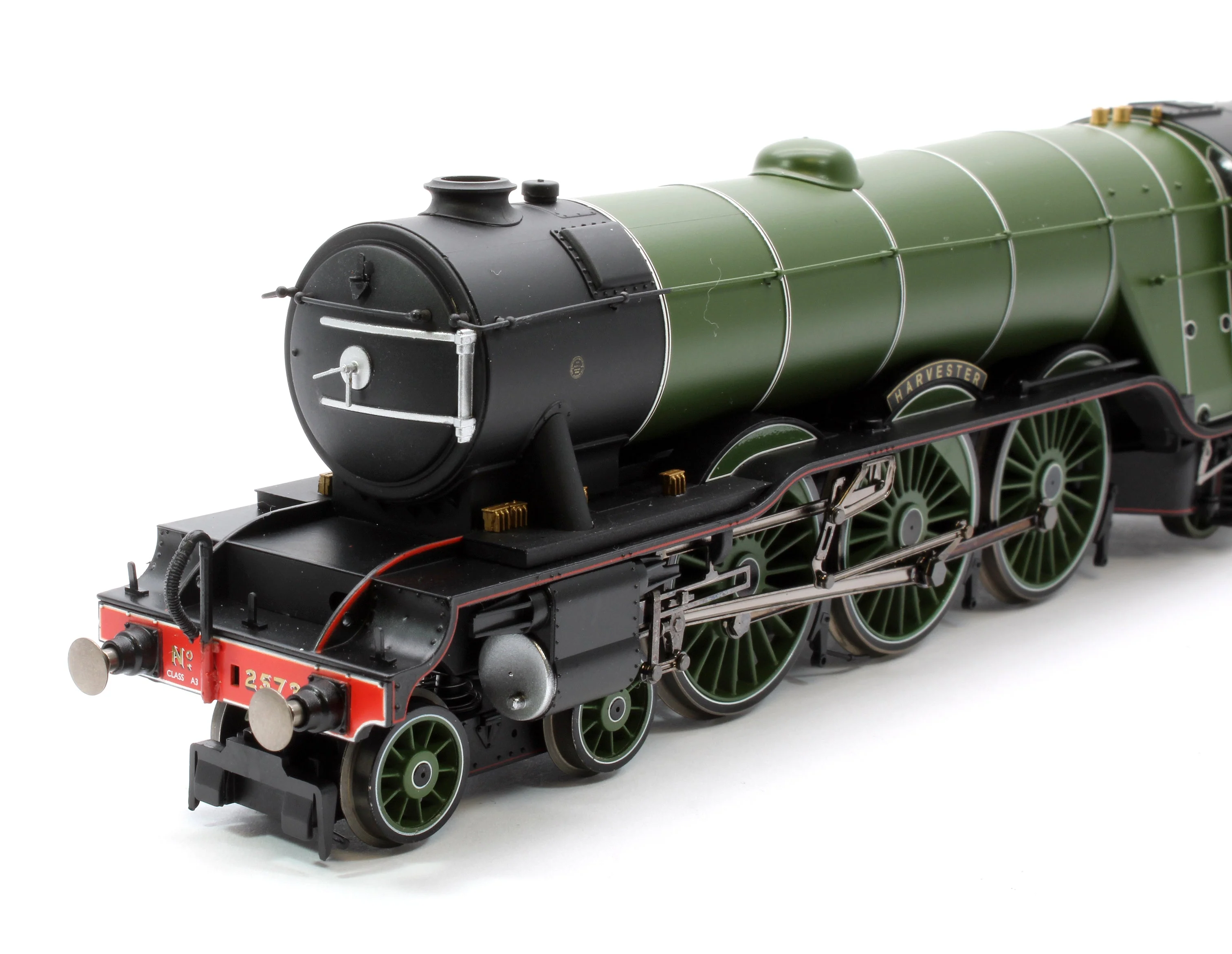 Pre-Owned R30216 Class A3 No.2573 'Harvester' (diecast footplate and flickering firebox) LNER Green Steam Locomotive - Image 6