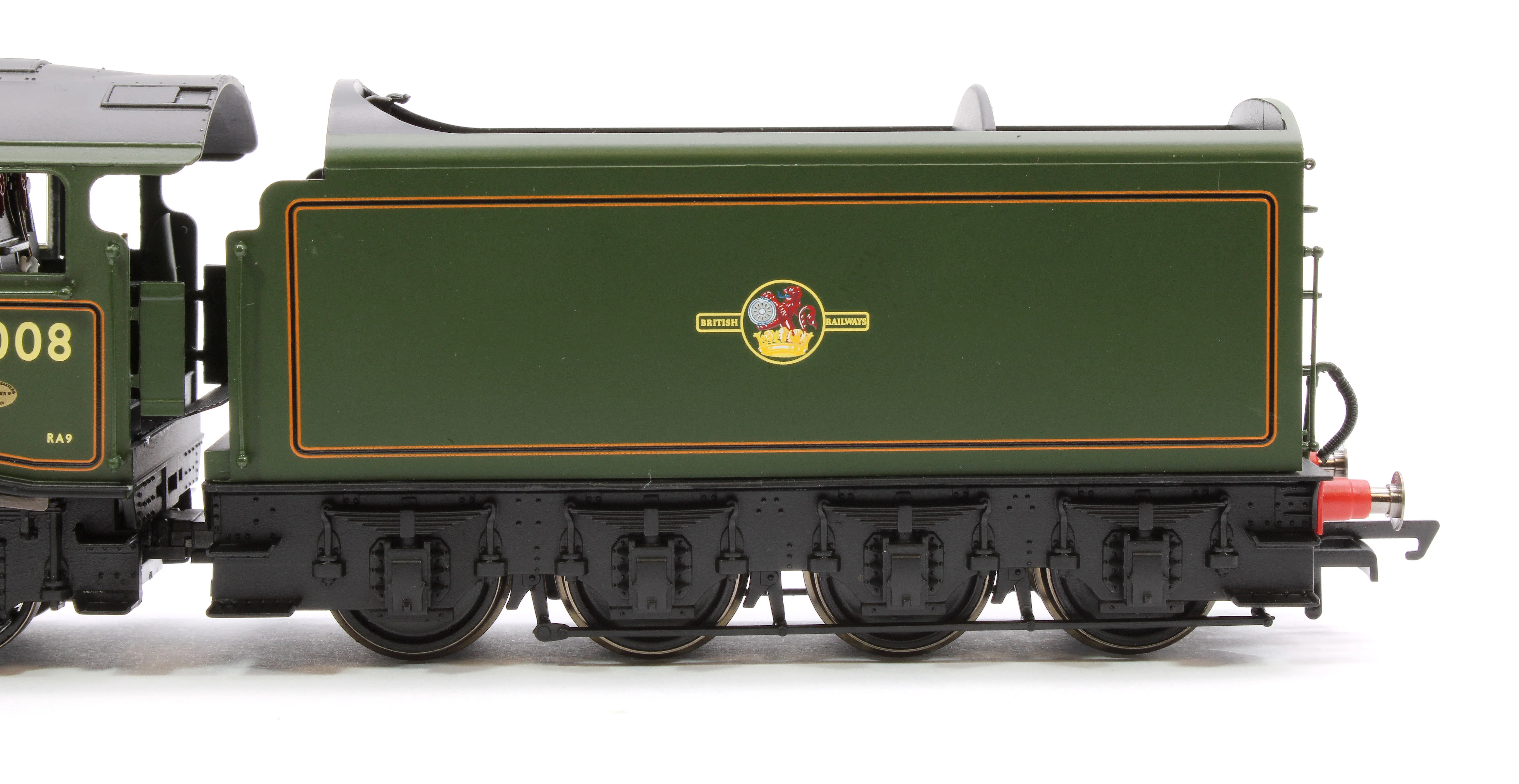 Pre-Owned R30265 Hornby Dublo Class A4 4-6-2 60008 'Dwight D. Eisenhower' Great Gathering 10th Anniversary BR Lined Green Late Crest Limited Edition Steam locomotive - DCC Sound - Image 9