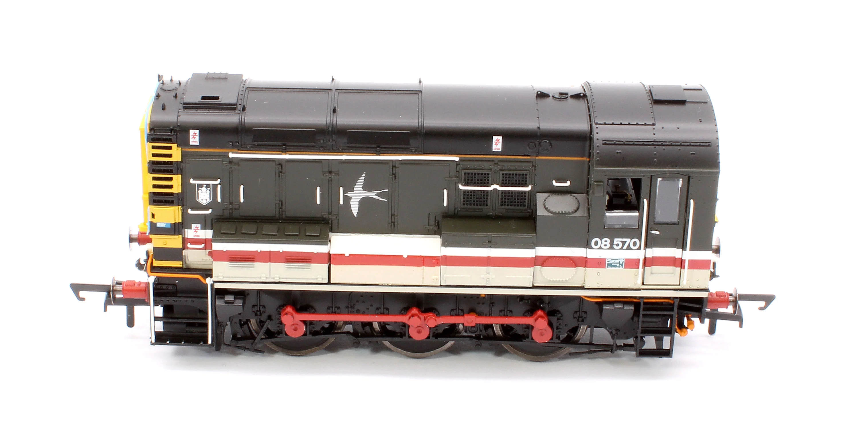 R30368 Class 08 BR Intercity Swallow 0-6-0 No. 08570 Diesel Locomotive - Image 10