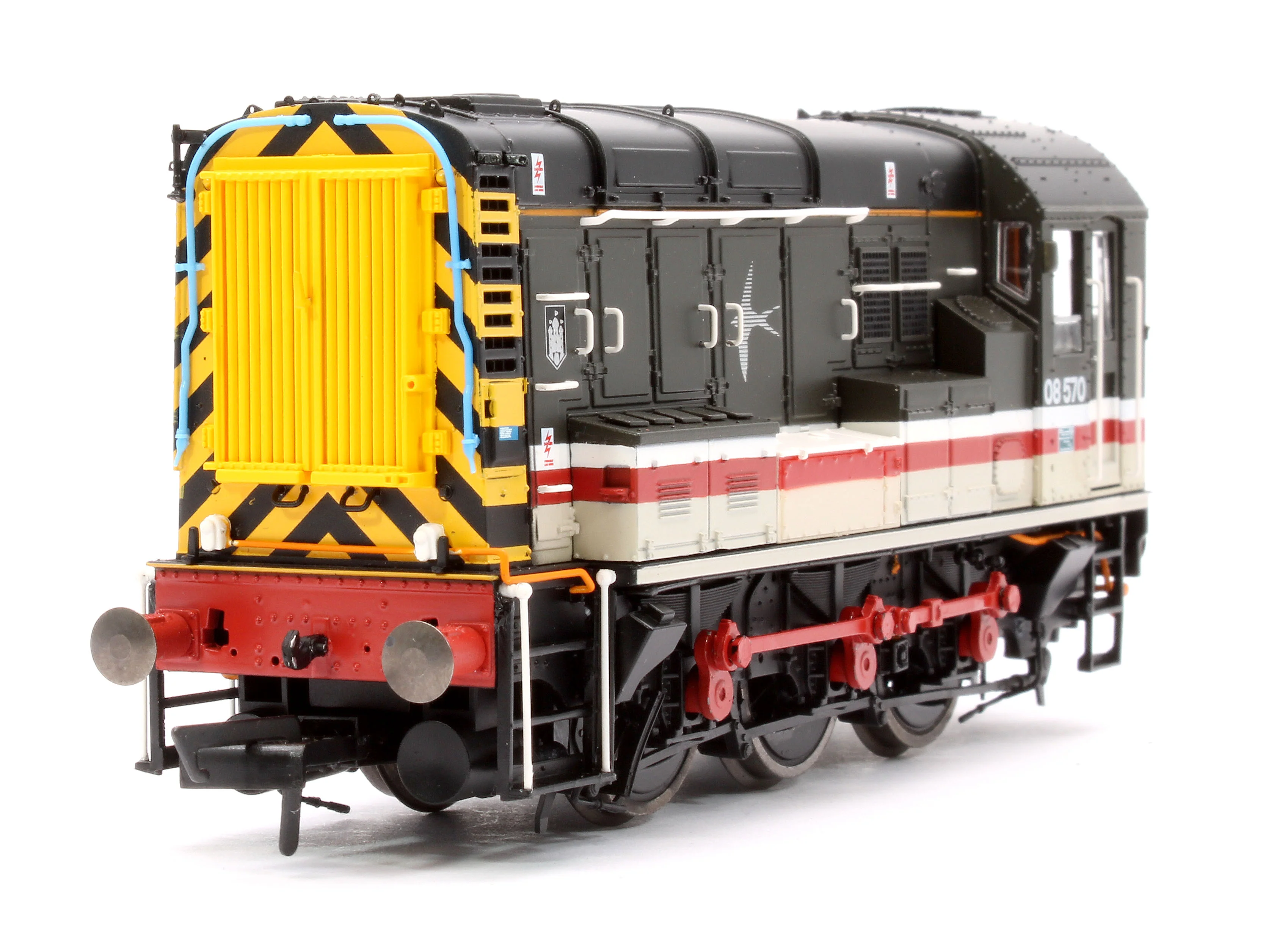 R30368 Class 08 BR Intercity Swallow 0-6-0 No. 08570 Diesel Locomotive - Image 8