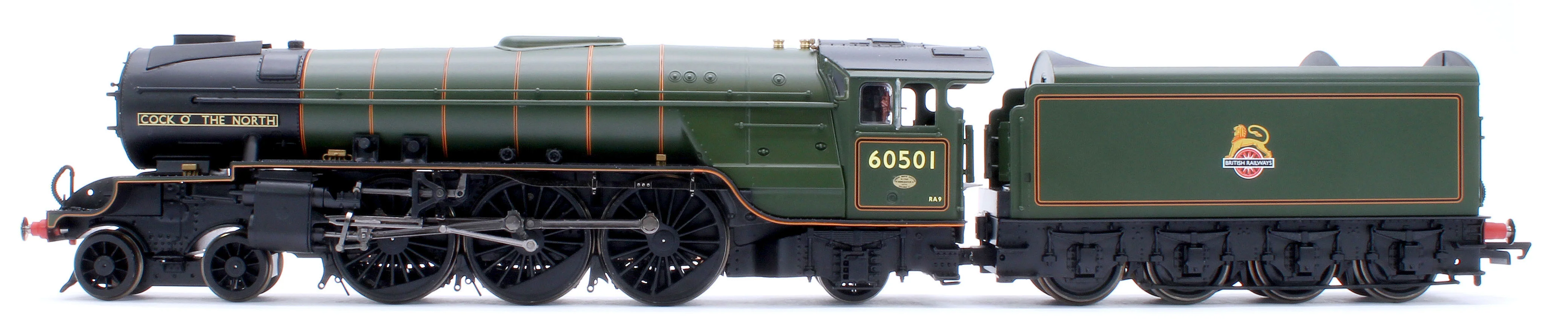 R30395SS BR Early Thompson A2-2 Cock O the North No.60501 (with Steam Generator) Steam Locomotive - Image 2