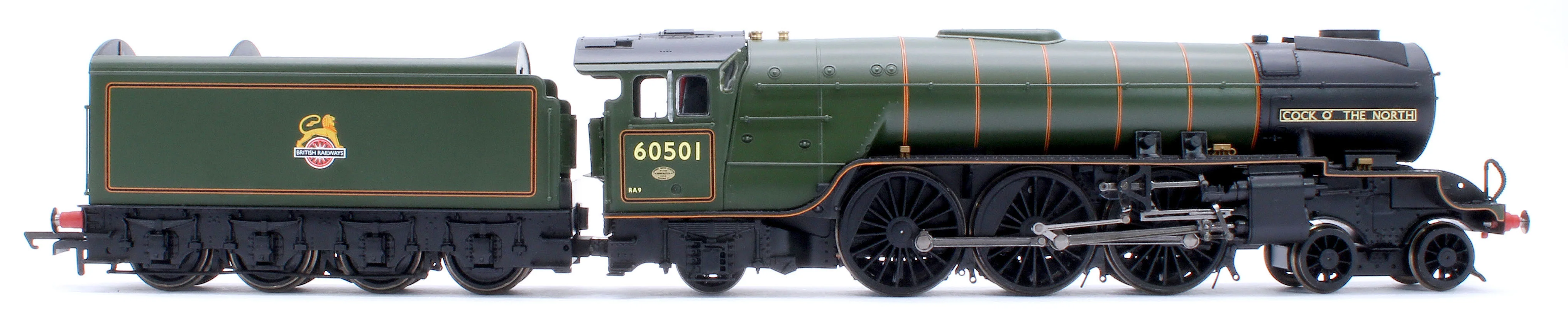 R30395SS BR Early Thompson A2-2 Cock O the North No.60501 (with Steam Generator) Steam Locomotive - Image 5
