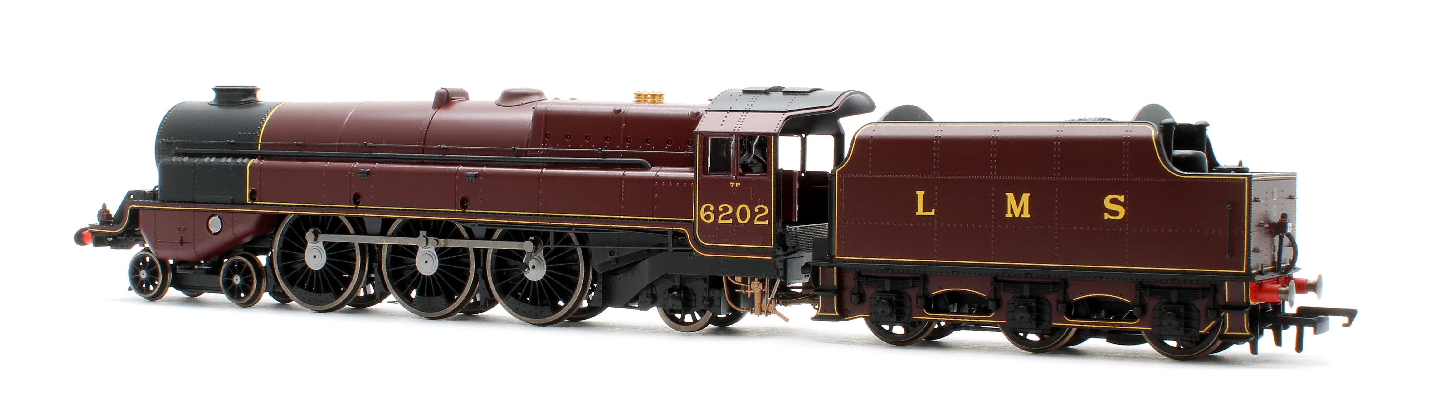 R30398TXS LMS Princess Royal Class 6202 ‘Turbomotive’ Steam Locomotive - DCC Sound - Image 4