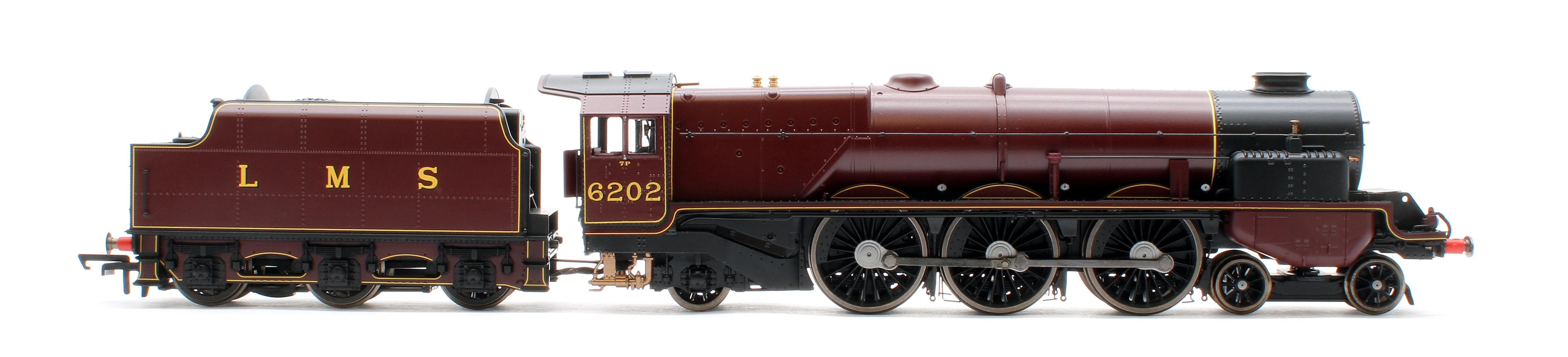 R30398TXS LMS Princess Royal Class 6202 ‘Turbomotive’ Steam Locomotive - DCC Sound - Image 6