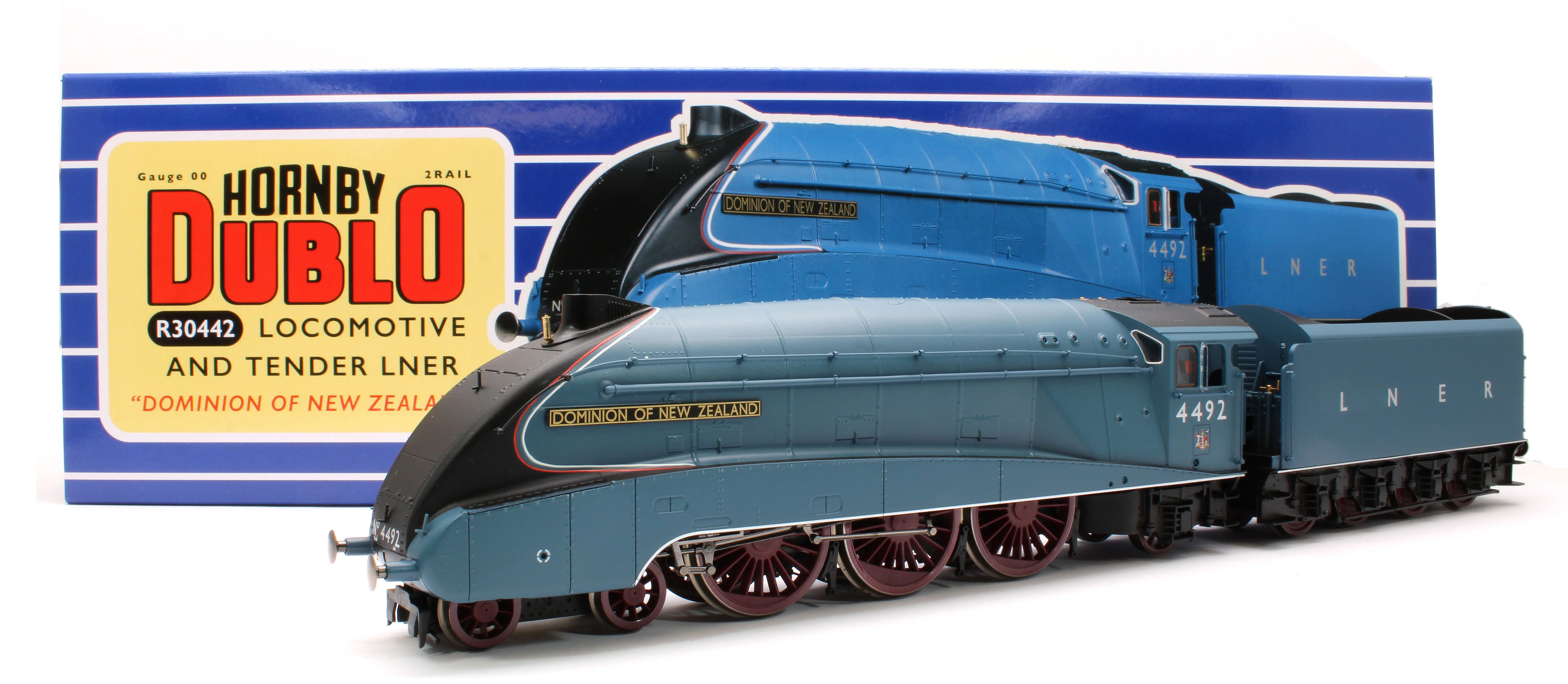 Class A4 4-6-2 Dominion of New Zealand 4492 "Hornby Dublo" Special Edition Steam Locomotive - Image 12