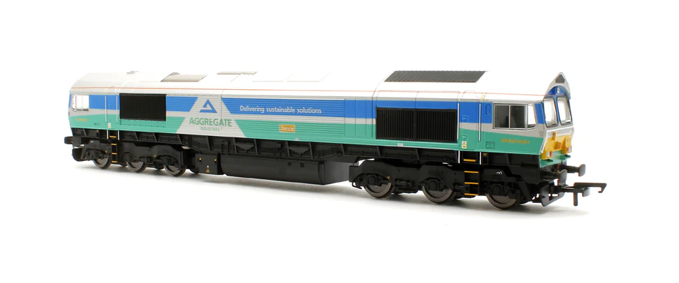 R30428 RailRoad Plus Aggregates Class 66 Sence No.66711 Diesel Locomotive - Image 2