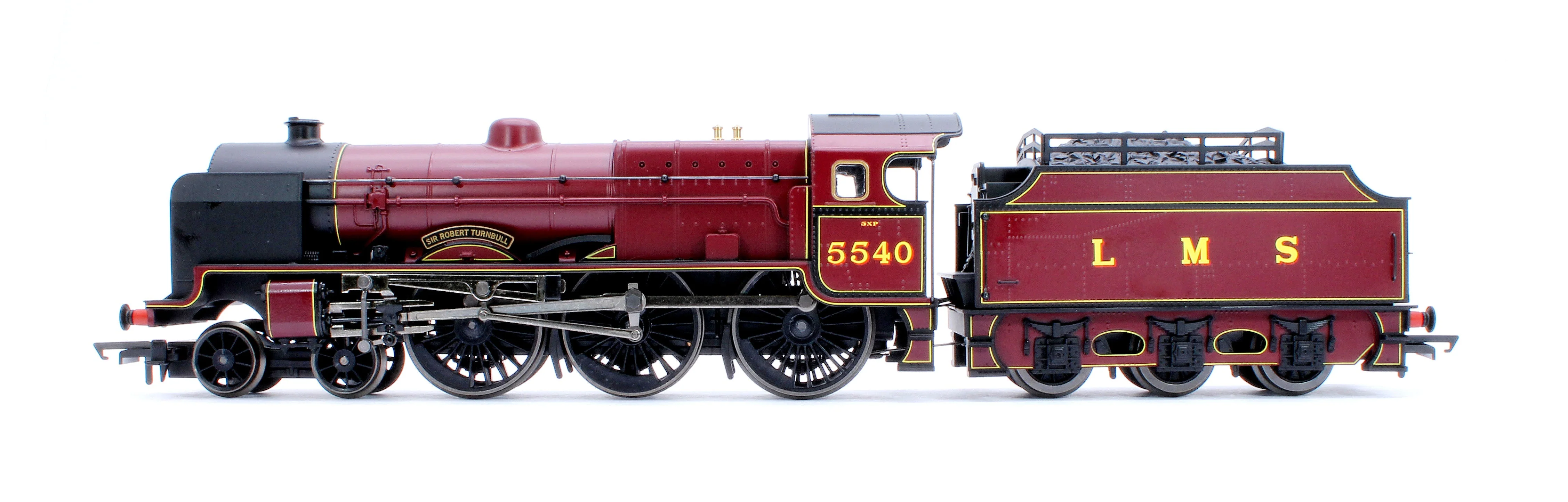 Pre-Owned R30434 RailRoad LMS Patriot Sir Robert Turnbull No.5540 Steam Locomotive - Image 5