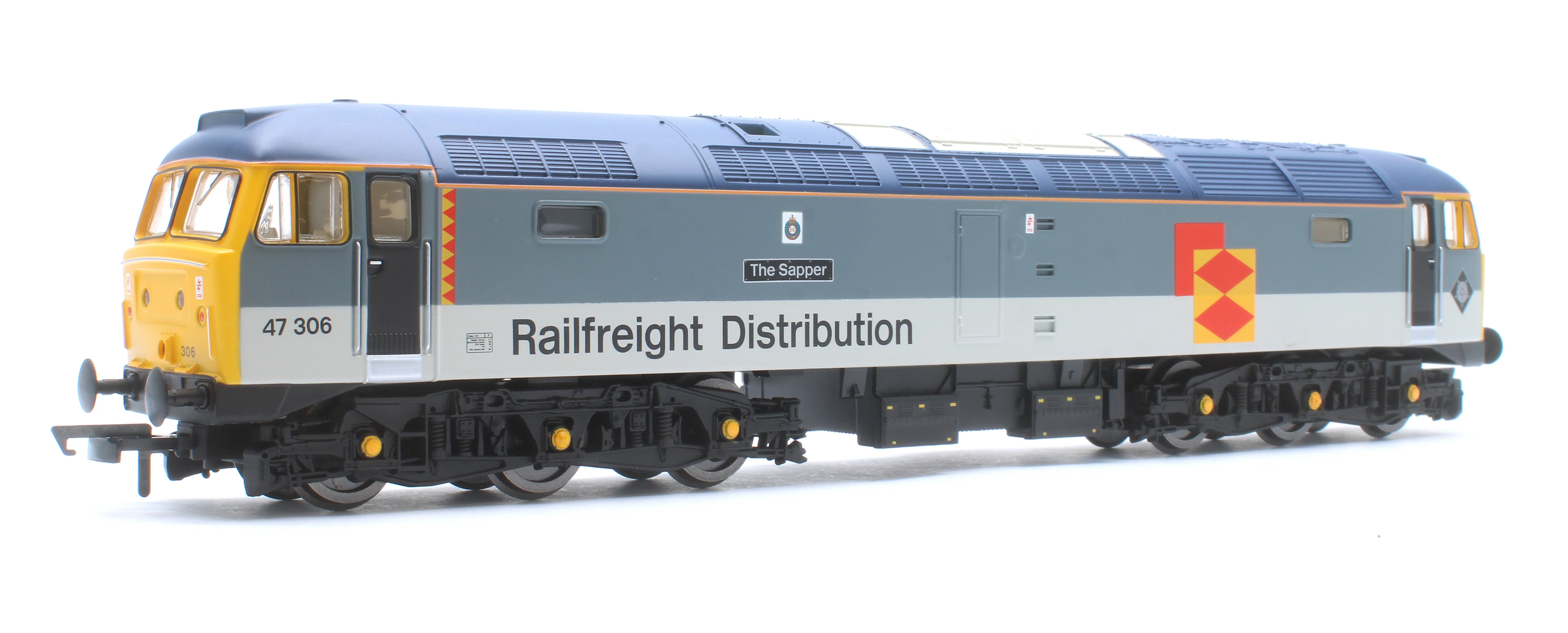 R30440TXS RailRoad Class 47 Railfreight Distribution 'The Sapper' 47306 Diesel Locomotive - DCC Sound - Image 3