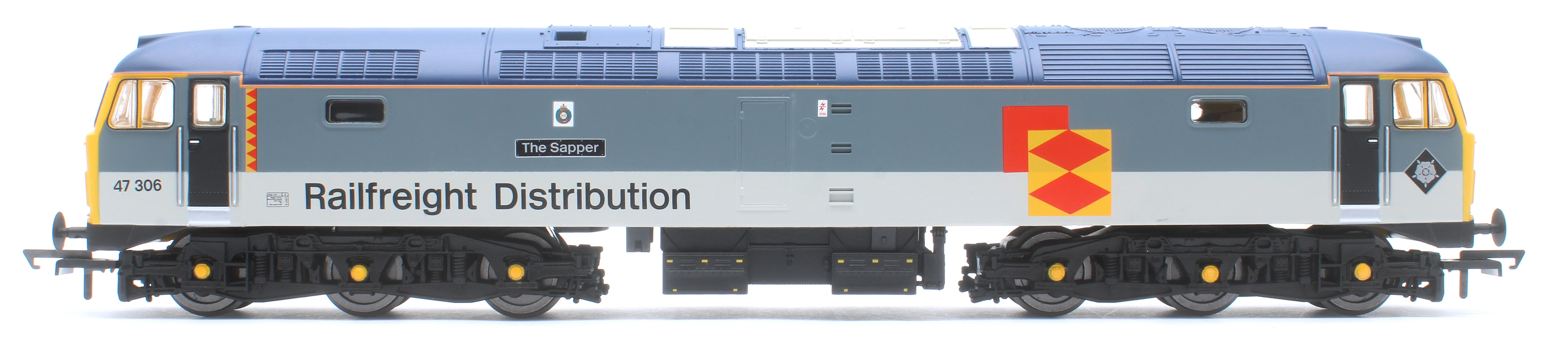R30440TXS RailRoad Class 47 Railfreight Distribution 'The Sapper' 47306 Diesel Locomotive - DCC Sound - Image 5