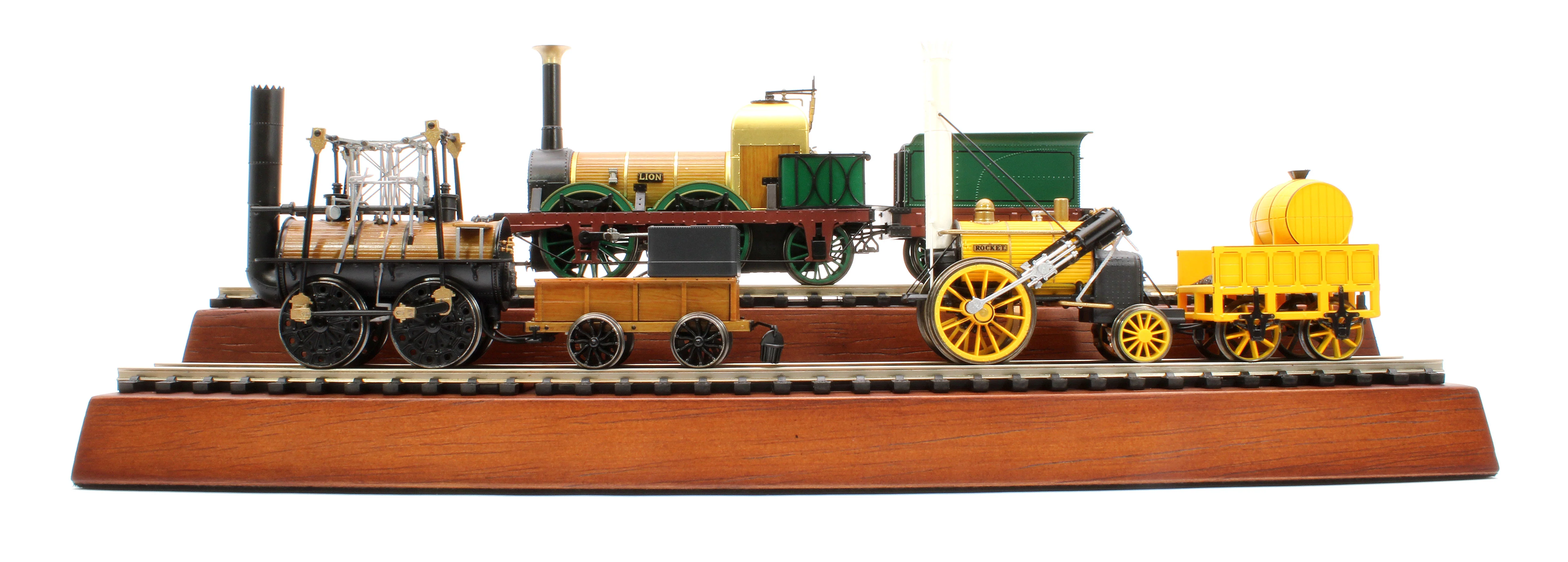 R30445 Birth of the Railways 200th Anniversary Train Pack - Includes: Locomotion, Rocket & Lion - Image 3