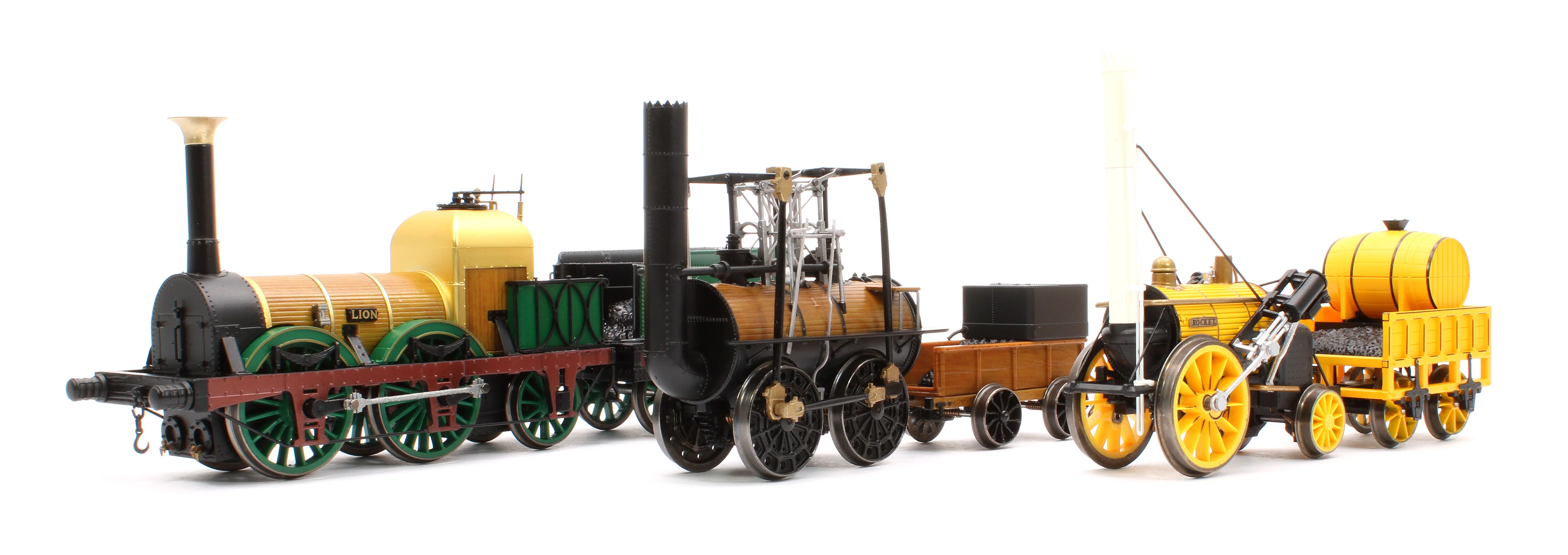 R30445 Birth of the Railways 200th Anniversary Train Pack - Includes: Locomotion, Rocket & Lion - Image 5