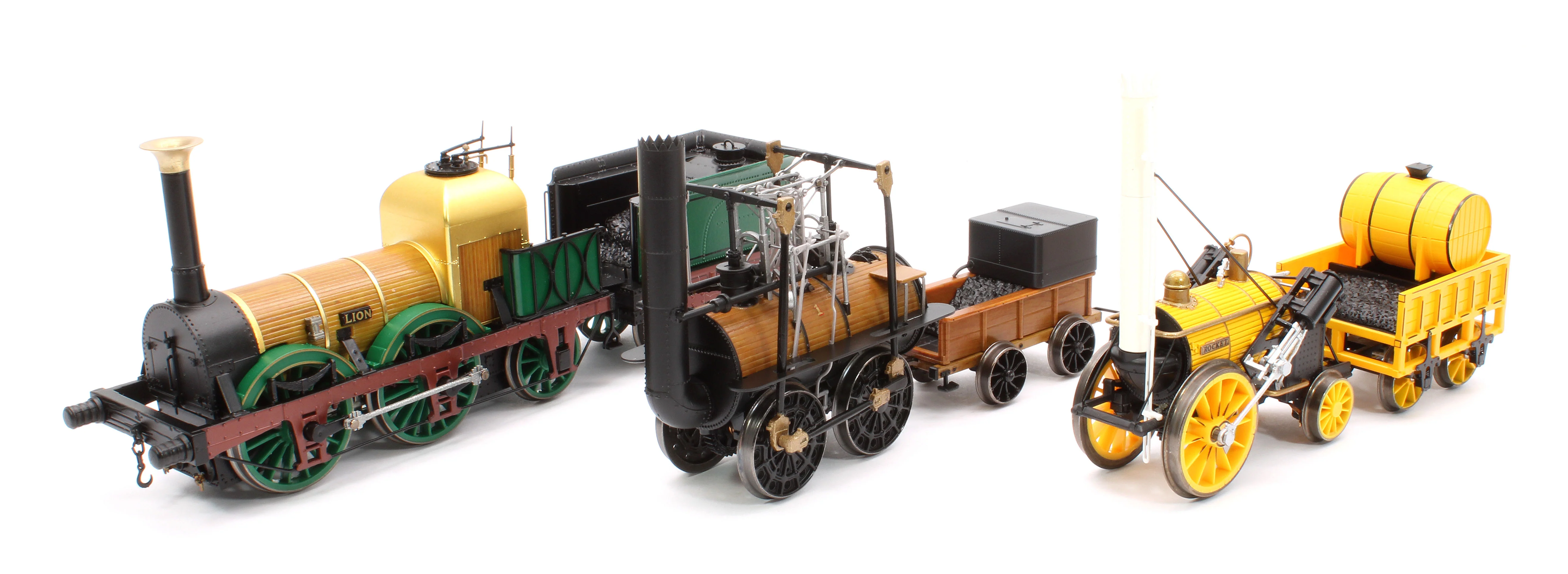 R30445 Birth of the Railways 200th Anniversary Train Pack - Includes: Locomotion, Rocket & Lion - Image 6