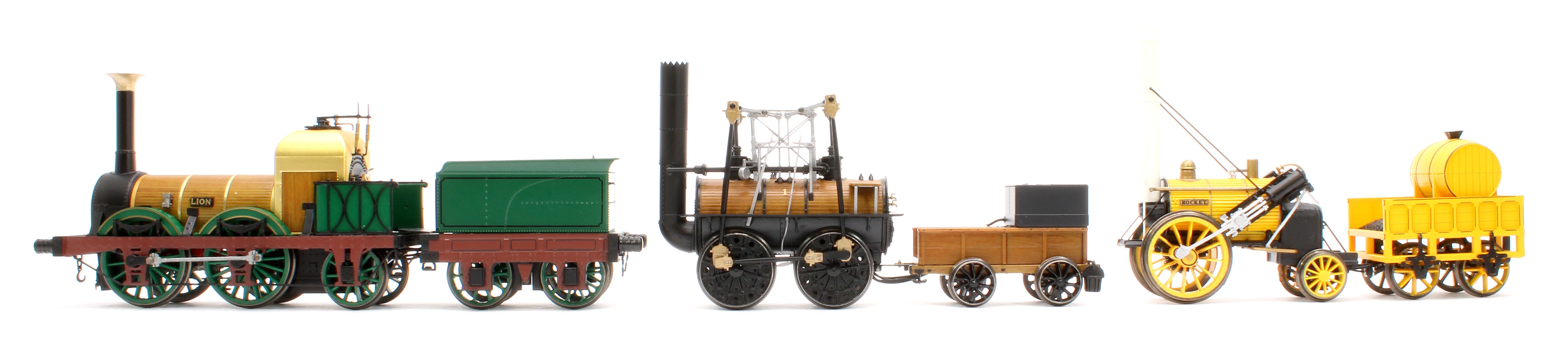 R30445 Birth of the Railways 200th Anniversary Train Pack - Includes: Locomotion, Rocket & Lion - Image 7