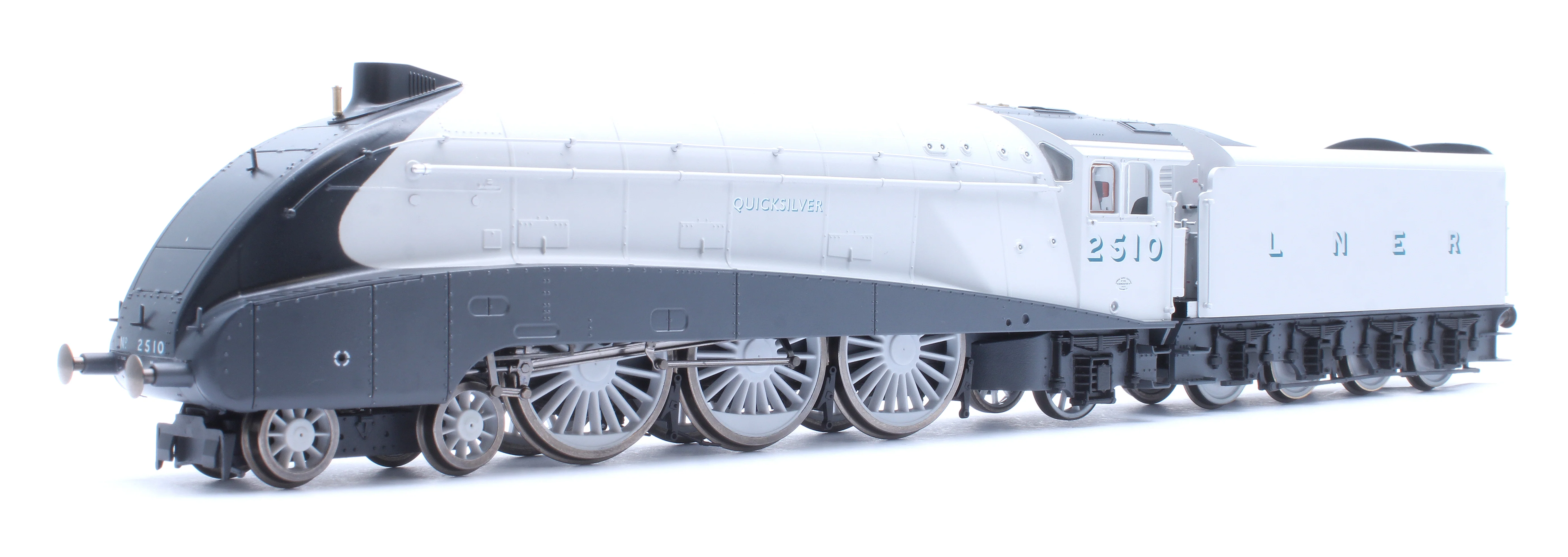 R30457 Hornby Dublo Class A4 4-6-2 LNER No.2510 'Quicksilver' (90th Anniversary Collection) Steam Locomotive