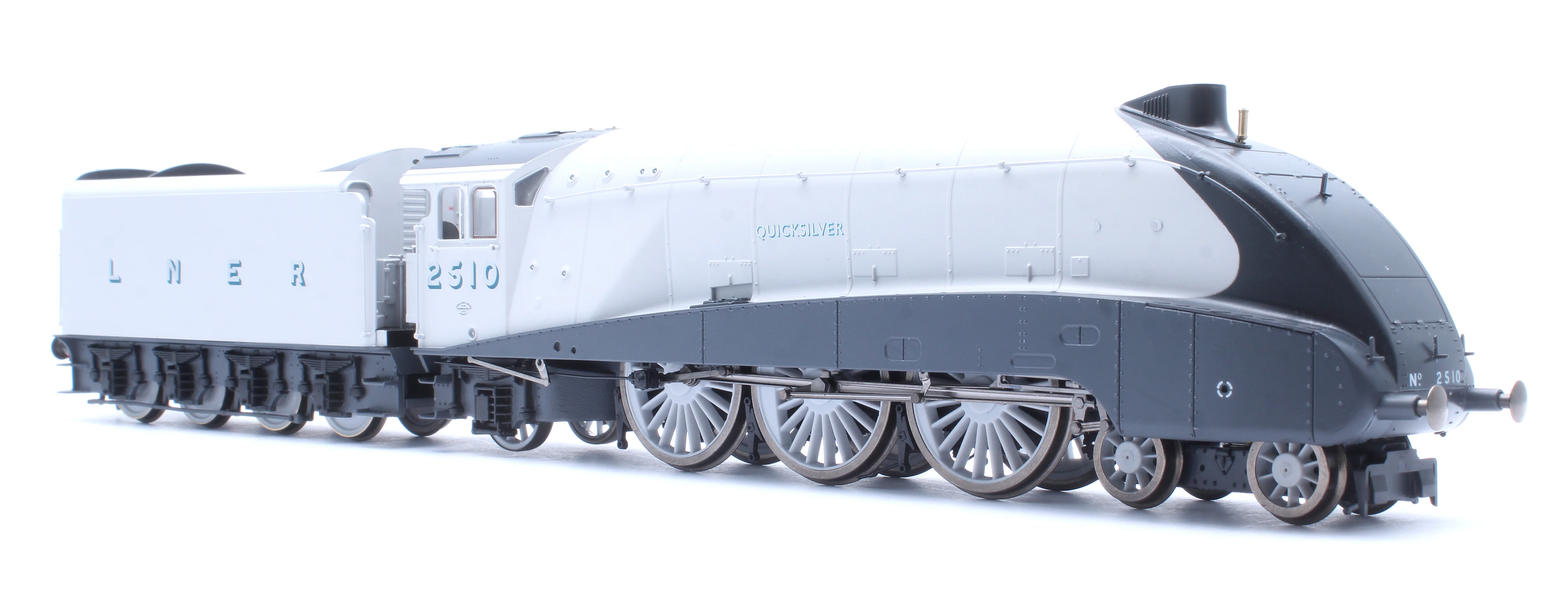 R30457 Hornby Dublo Class A4 4-6-2 LNER No.2510 'Quicksilver' (90th Anniversary Collection) Steam Locomotive - Image 4