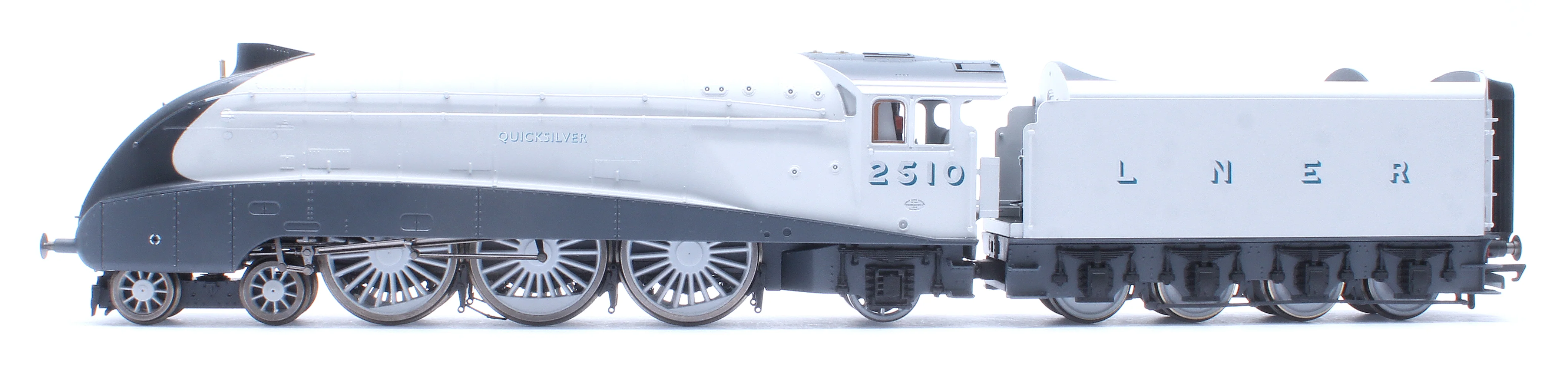 R30457 Hornby Dublo Class A4 4-6-2 LNER No.2510 'Quicksilver' (90th Anniversary Collection) Steam Locomotive - Image 5