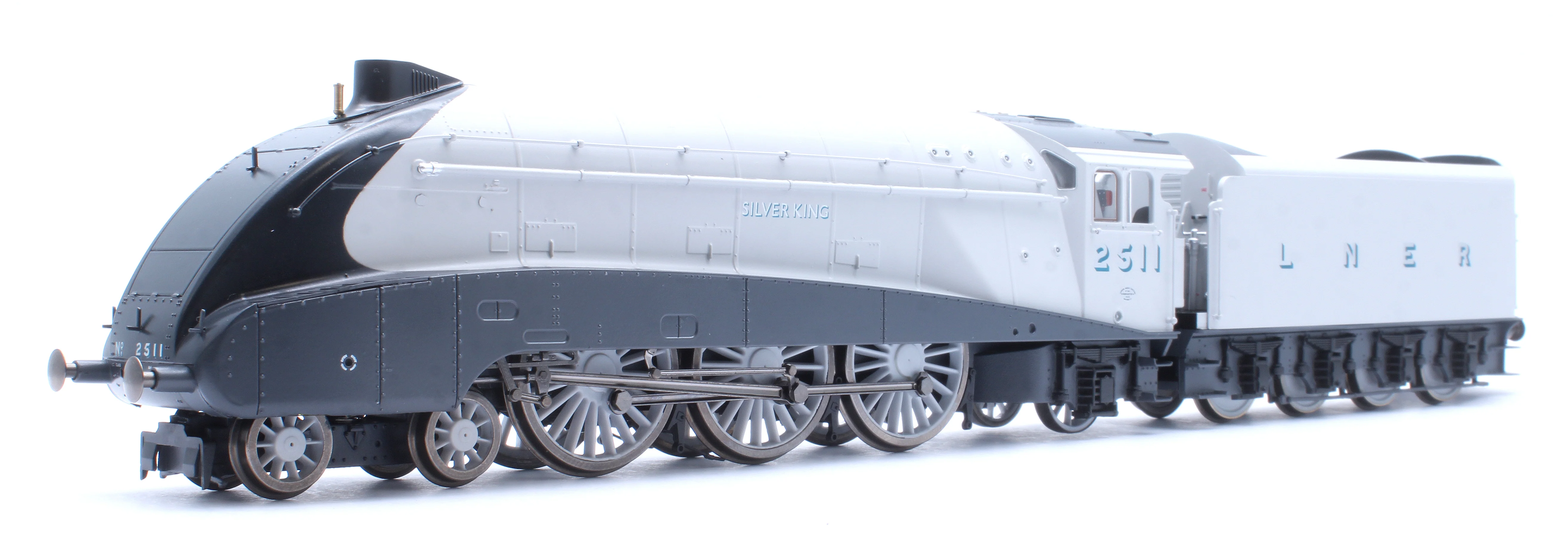R30458 Hornby Dublo Class A4 4-6-2 LNER No.2511 'Silver King' (90th Anniversary Collection) Steam Locomotive