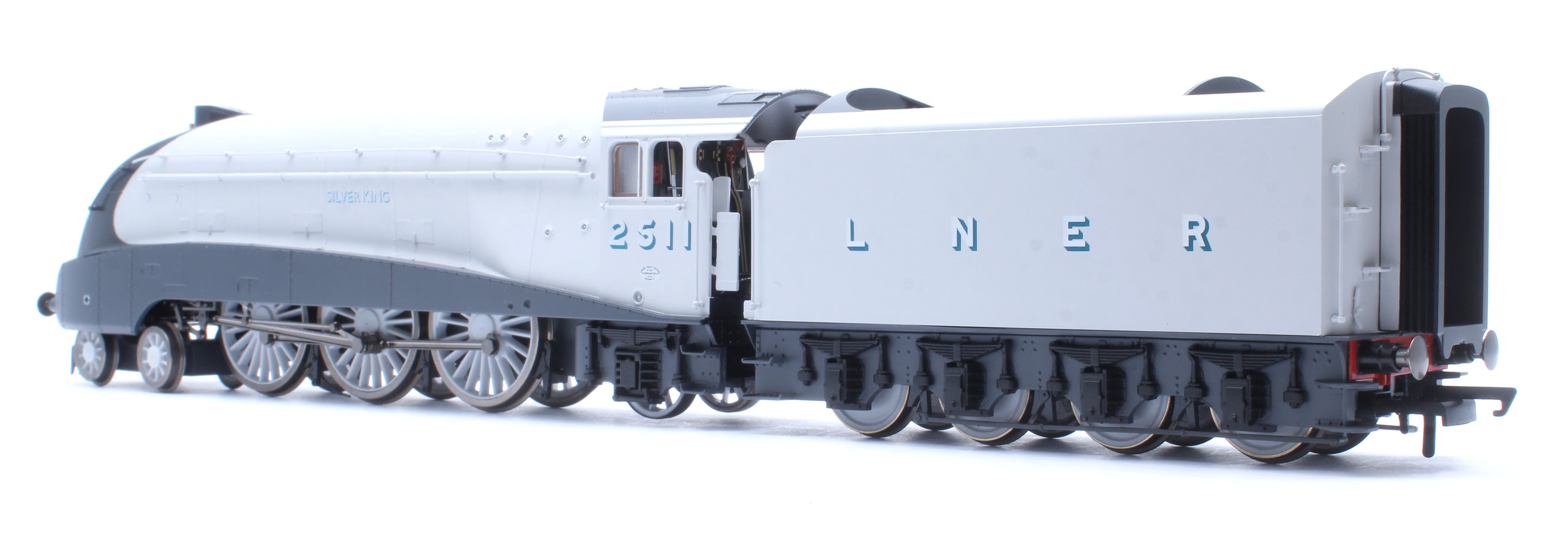 R30458 Hornby Dublo Class A4 4-6-2 LNER No.2511 'Silver King' (90th Anniversary Collection) Steam Locomotive - Image 2