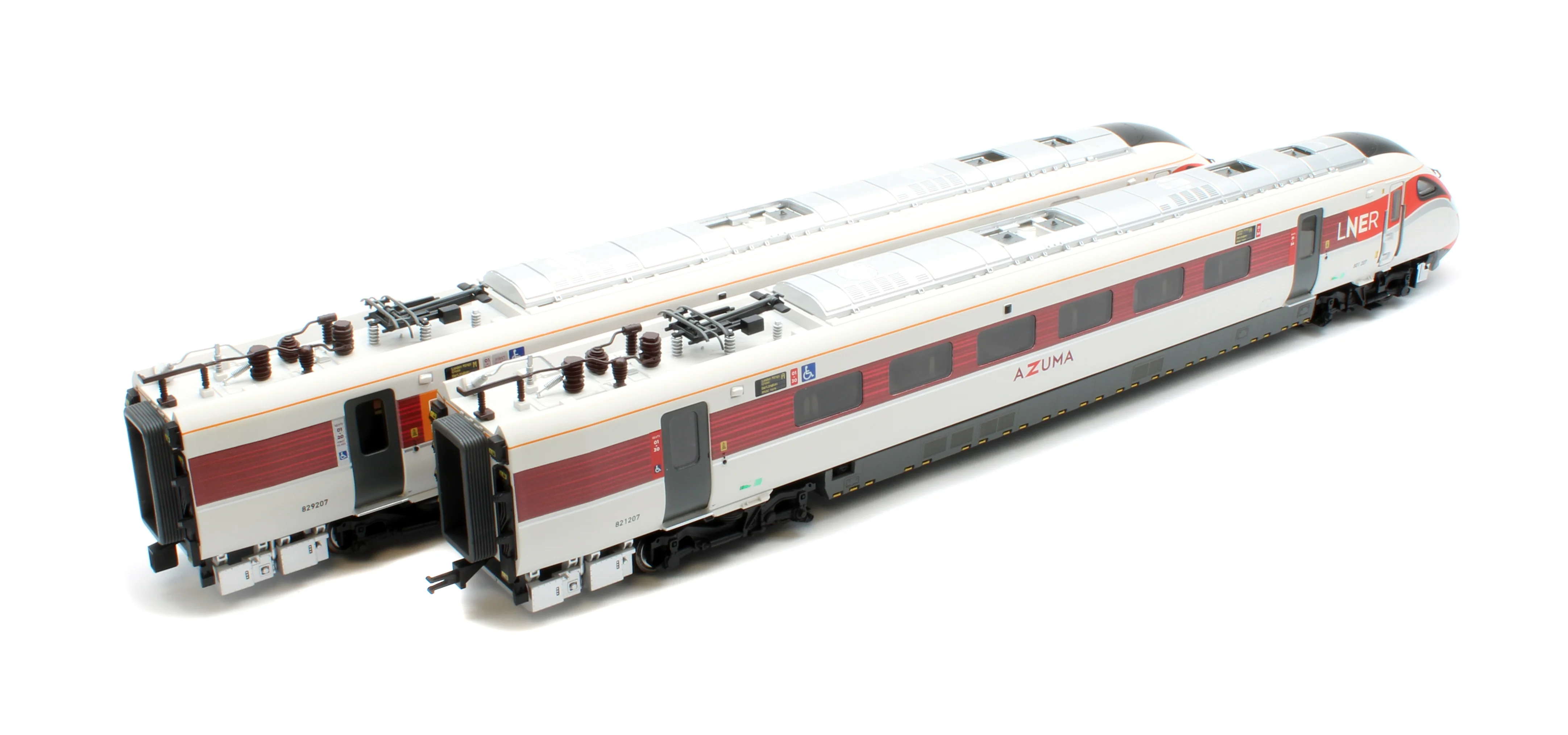 R30460 LNER Azuma Class 801/2 Railway 200 5 Car Train Pack - Image 3