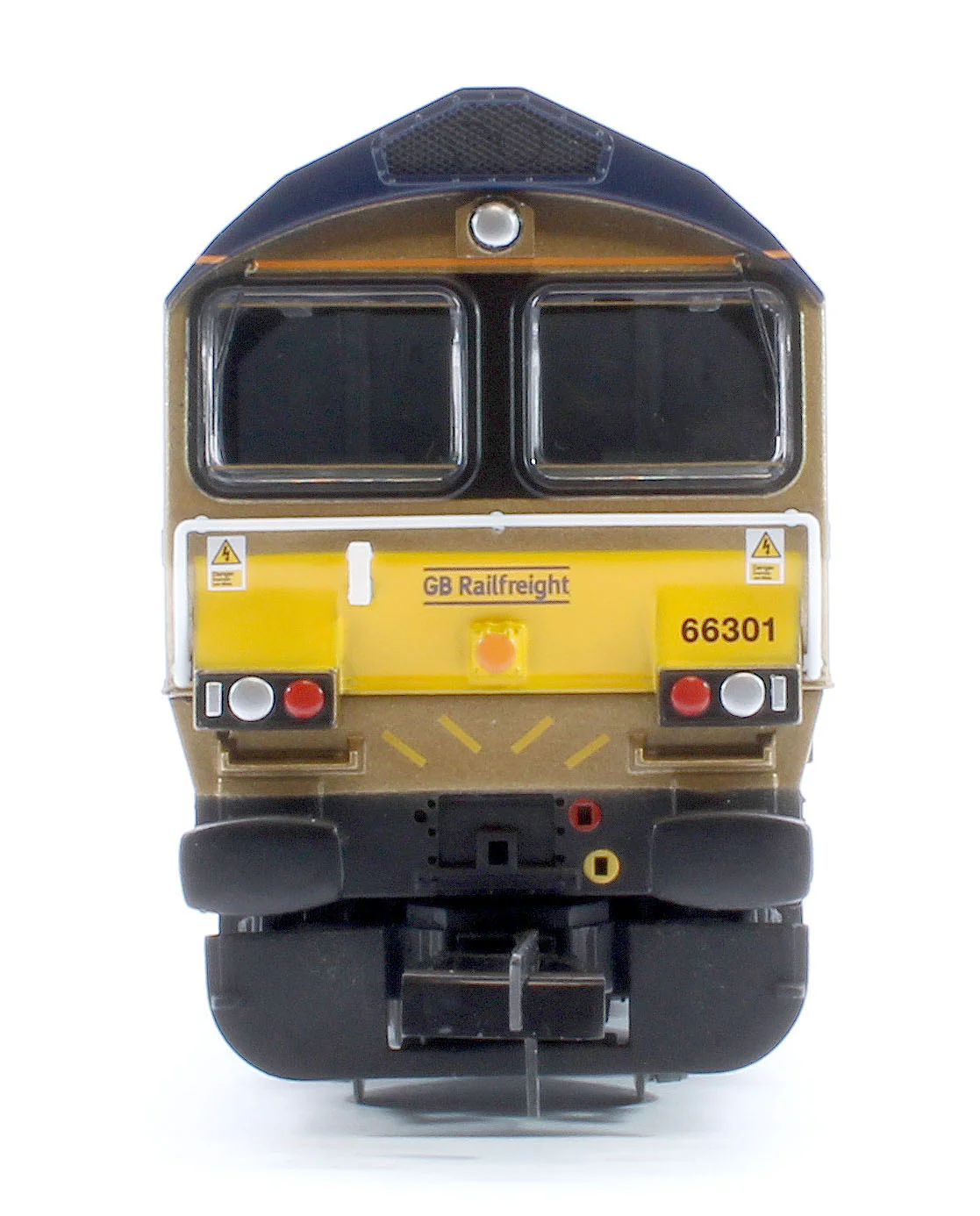 R30461 RailRoad GB Railfreight Class 66 Co-Co Drax 50th Anniversary Gold 66301 ‘Drax Power Station 50’ Diesel Locomotive - Image 8