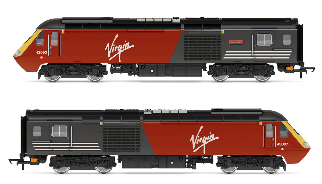 R30463 Class 43 HST Virgin 43093 'Lady In Red' + 43097 Train Pack
