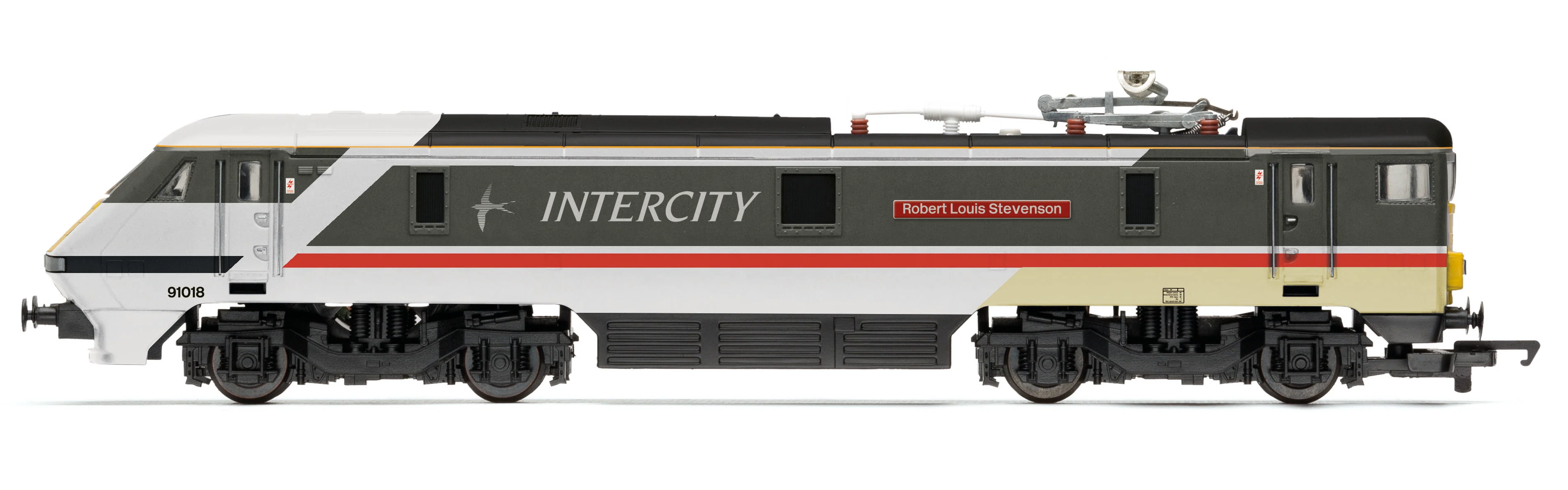 R30527 RailRoad Class 91 Intercity 91018 'Robert Louis Stevenson' Electric Locomotive