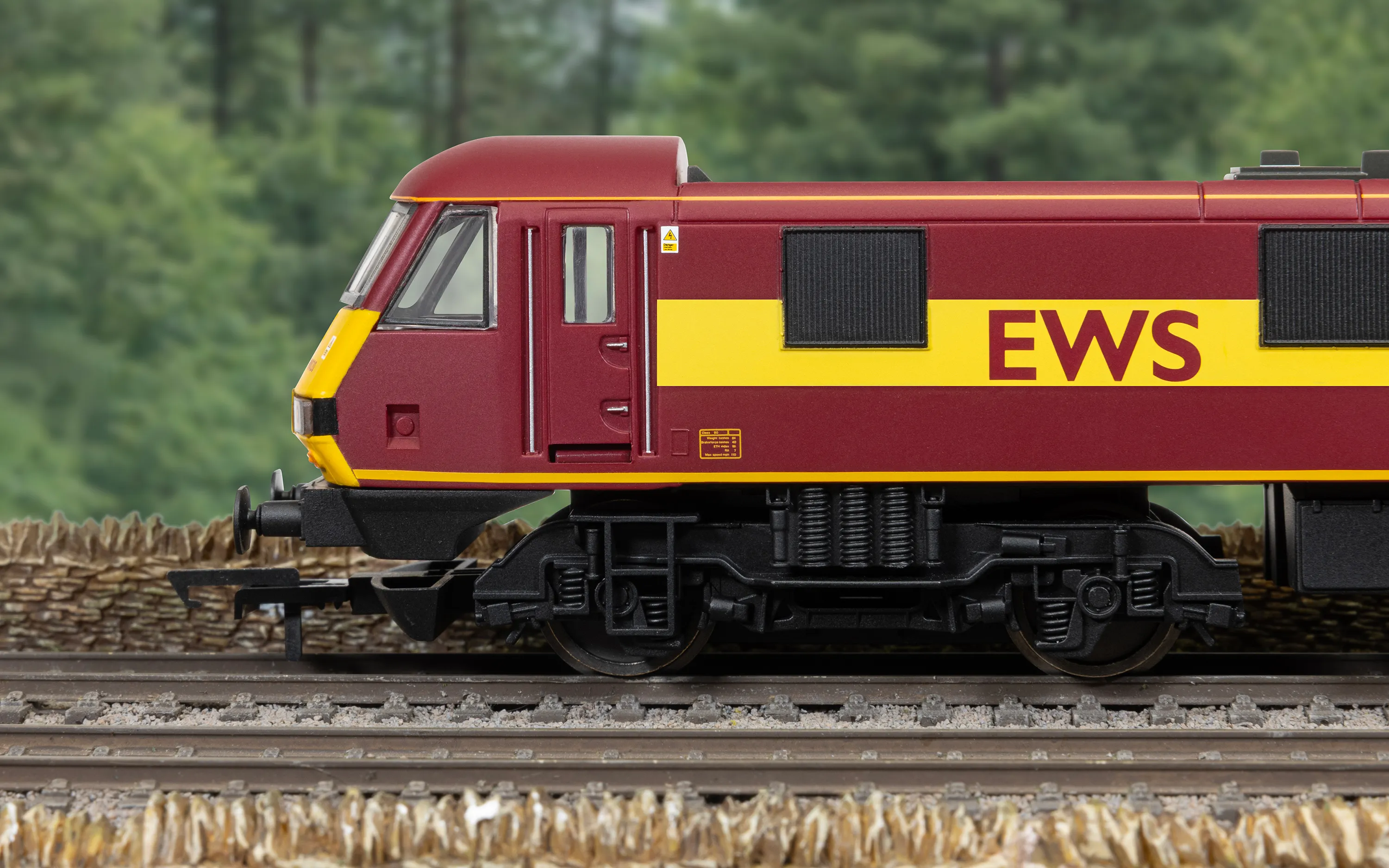 R30528 RailRoad Class 90 EWS 90020 'Collingwood' Electric Locomotive - Image 7
