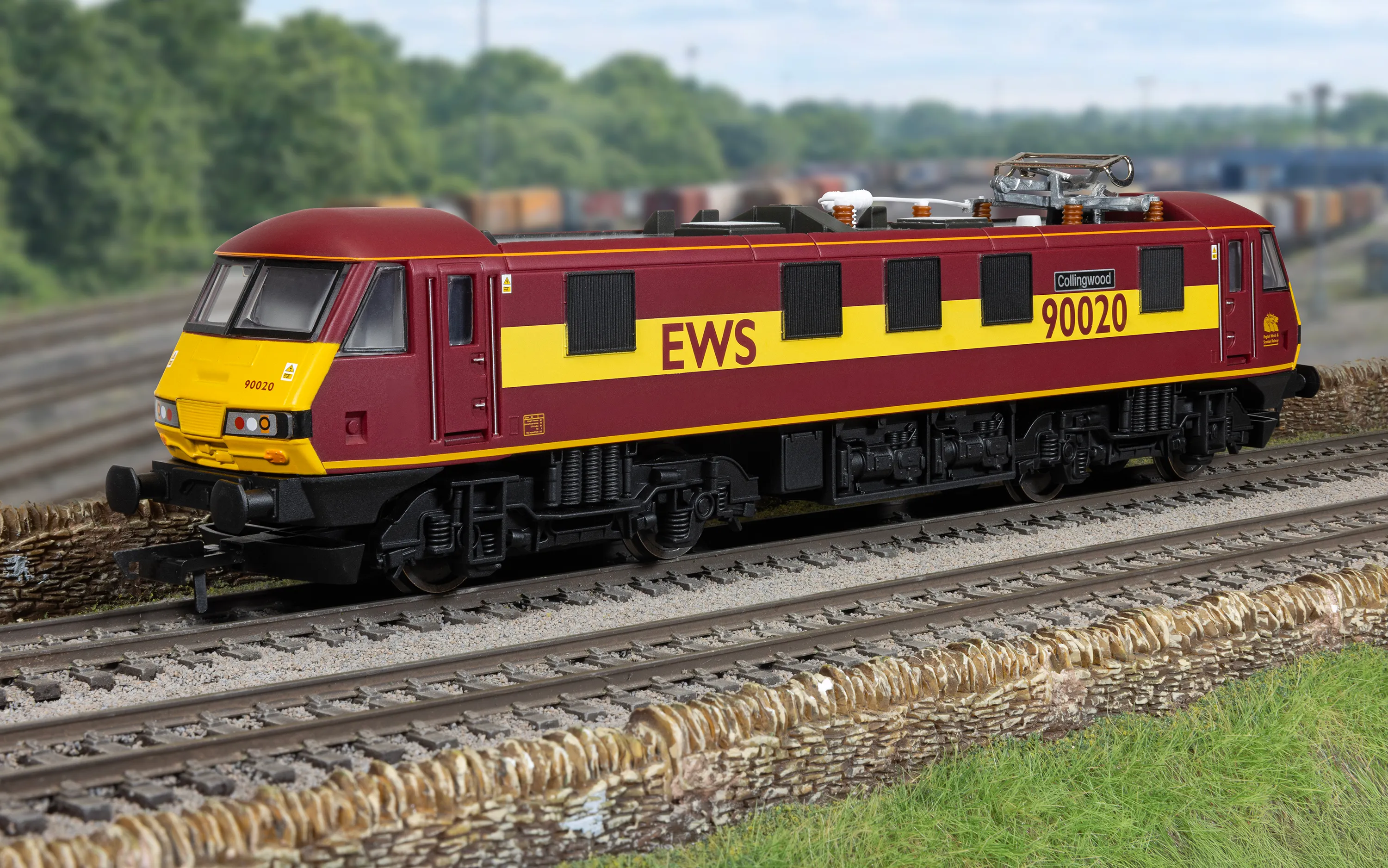 R30528TXS RailRoad Class 90 EWS 90020 'Collingwood' Electric Locomotive - DCC Sound - Image 8