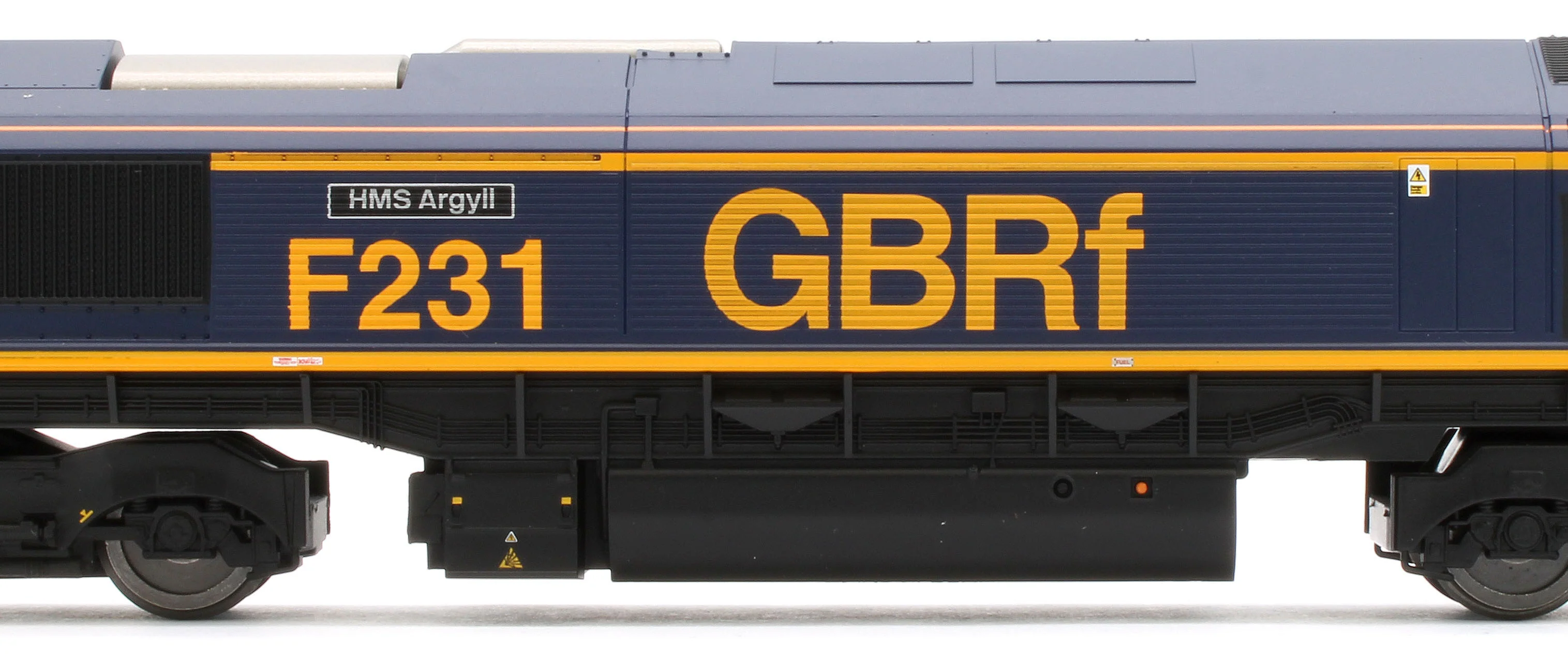 R30534TXS RailRoad GBRf Class 66 HMS Argyll 66775 Diesel Locomotive - DCC Sound - Image 10
