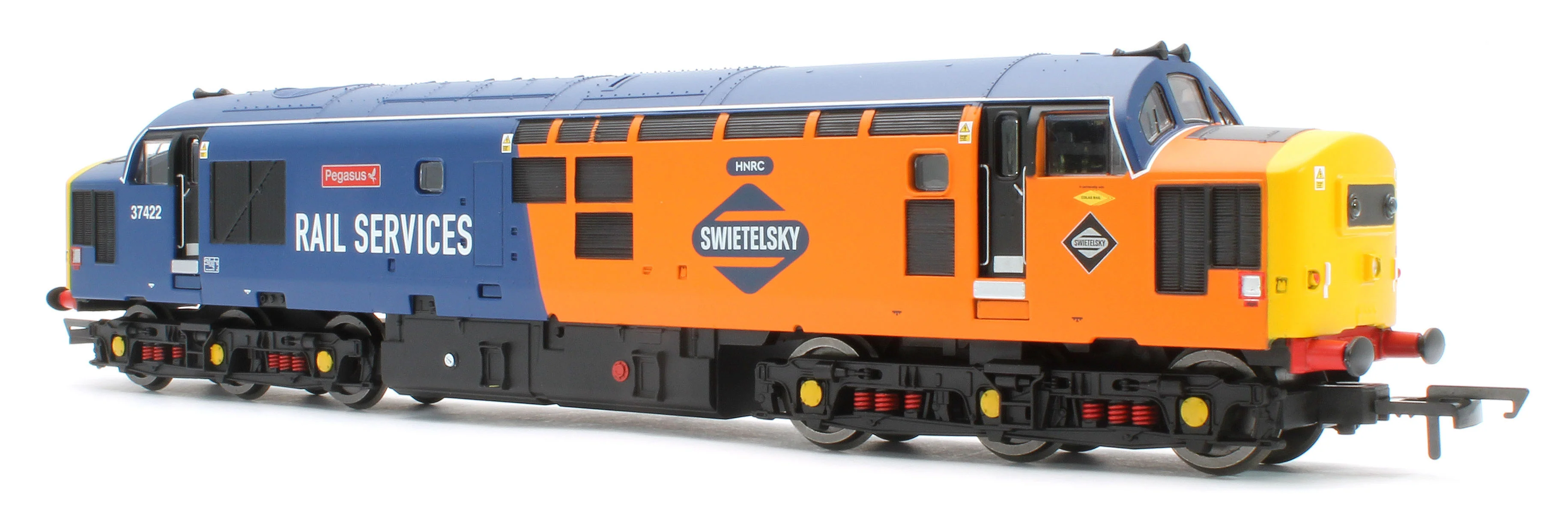 R30544TXS RailRoad Class 37/4 Swietelsky Rail Services 37422 'Pegasus' Diesel Locomotive - DCC Sound - Image 3