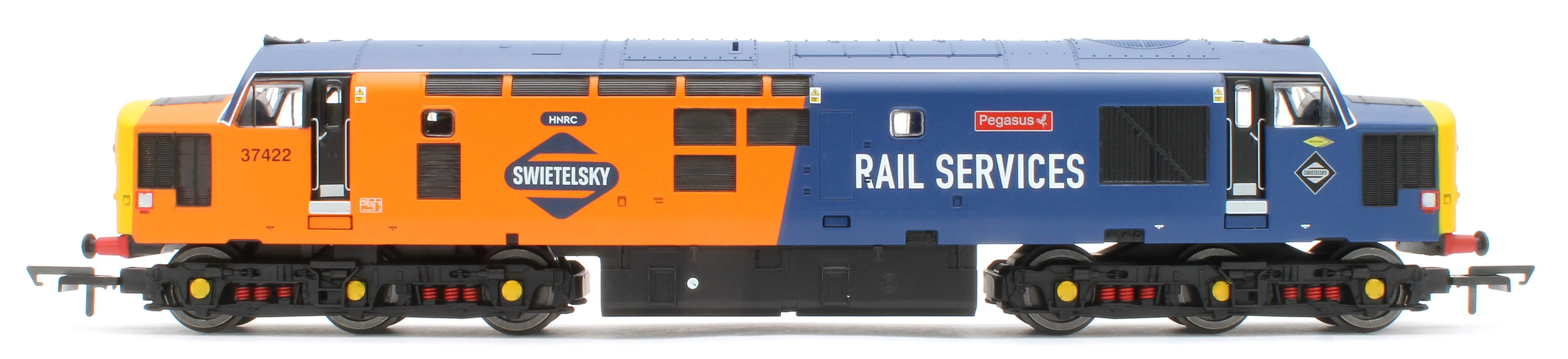 R30544TXS RailRoad Class 37/4 Swietelsky Rail Services 37422 'Pegasus' Diesel Locomotive - DCC Sound - Image 5