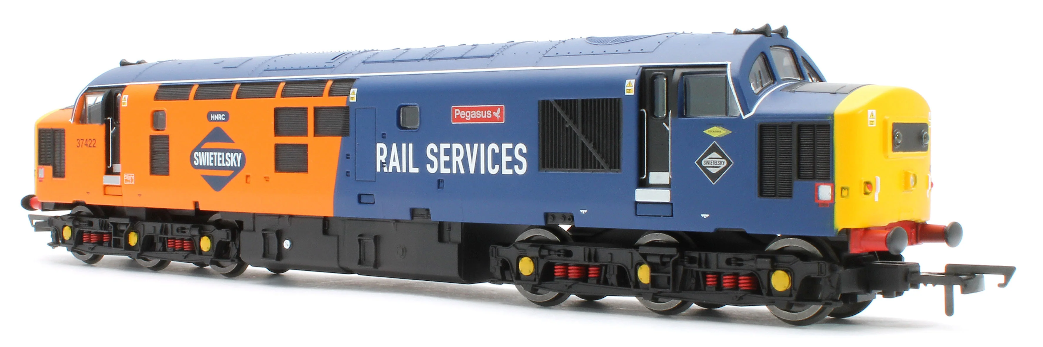 R30544TXS RailRoad Class 37/4 Swietelsky Rail Services 37422 'Pegasus' Diesel Locomotive - DCC Sound - Image 6