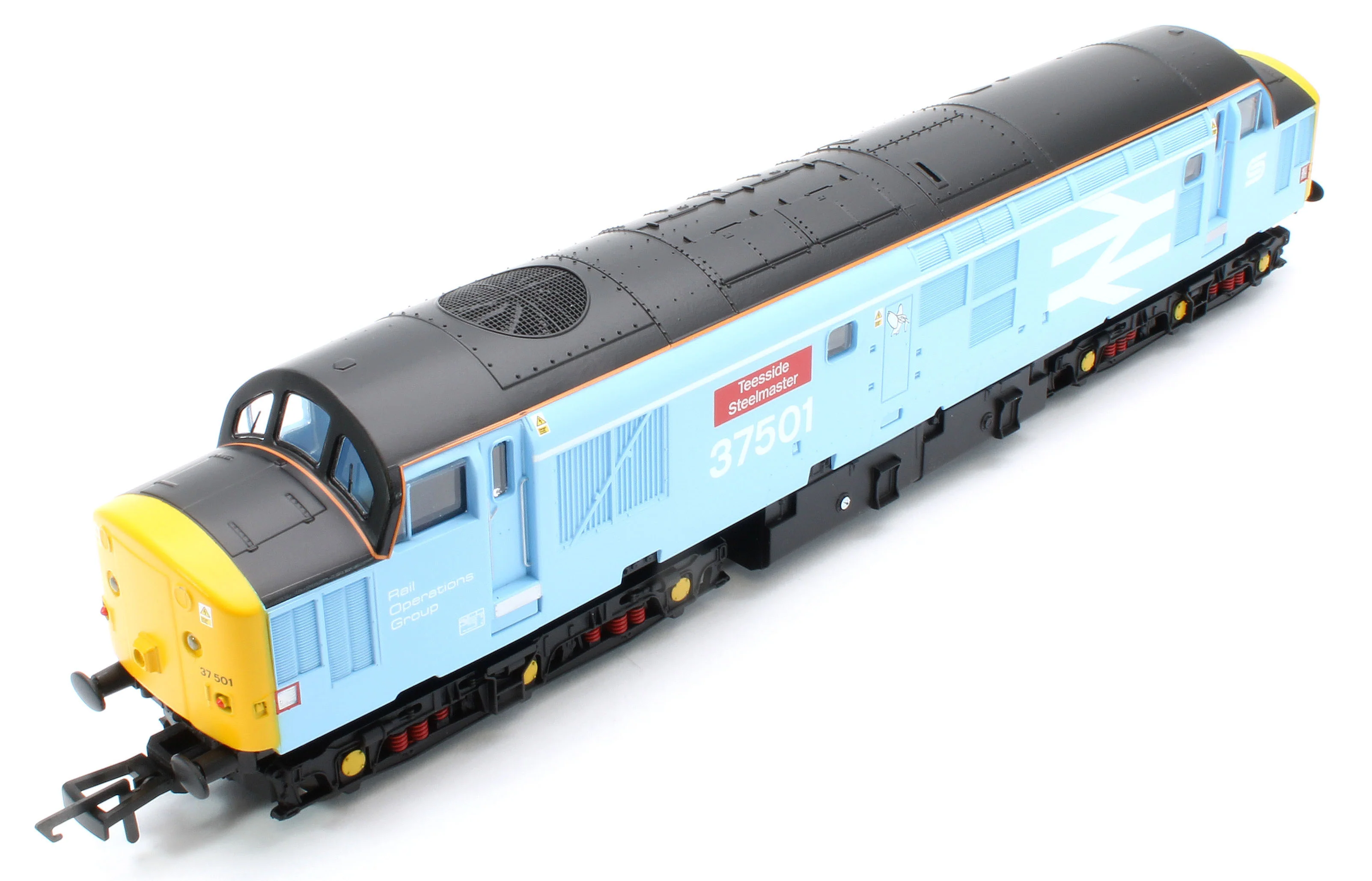 R30545TXS RailRoad Class 37/5 ROG / British Steel 37501 'Teesside Steelmaster' Diesel Locomotive - DCC Sound - Image 11