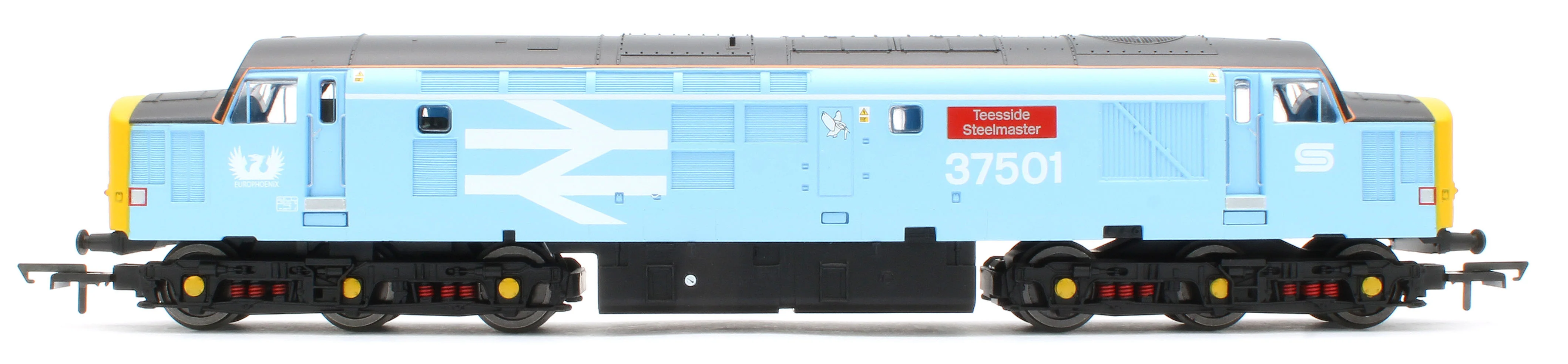R30545TXS RailRoad Class 37/5 ROG / British Steel 37501 'Teesside Steelmaster' Diesel Locomotive - DCC Sound - Image 5