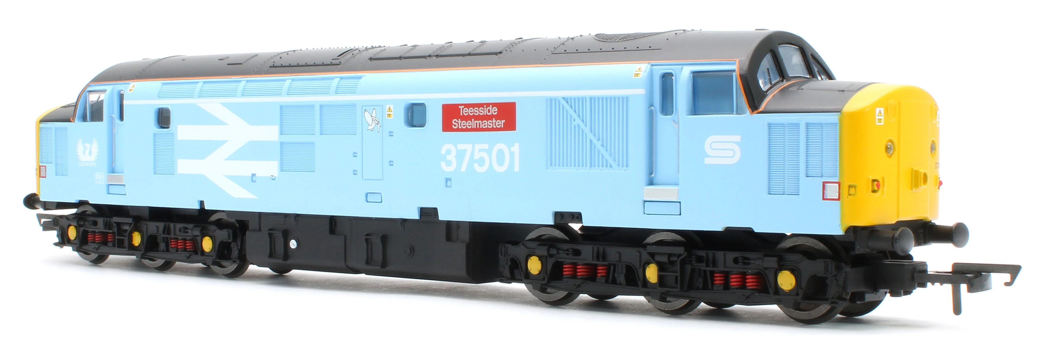 R30545TXS RailRoad Class 37/5 ROG / British Steel 37501 'Teesside Steelmaster' Diesel Locomotive - DCC Sound - Image 6