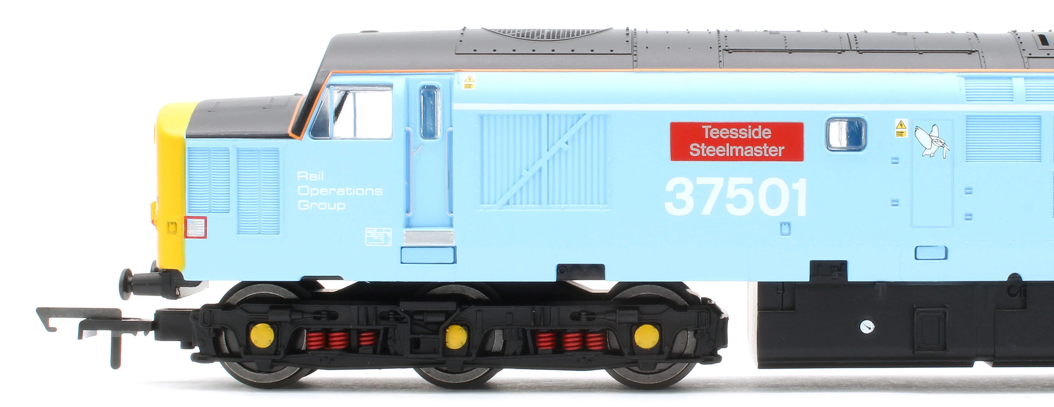 R30545TXS RailRoad Class 37/5 ROG / British Steel 37501 'Teesside Steelmaster' Diesel Locomotive - DCC Sound - Image 9
